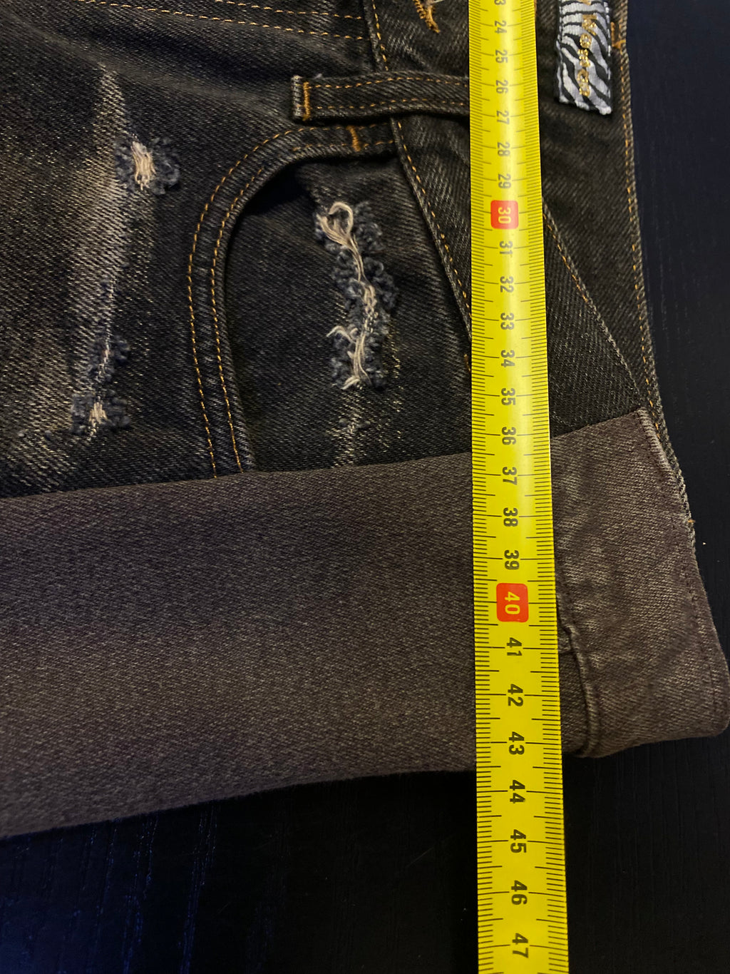 Jeans flare Y2K Sexy Woman Custom - donna L | R3BORN