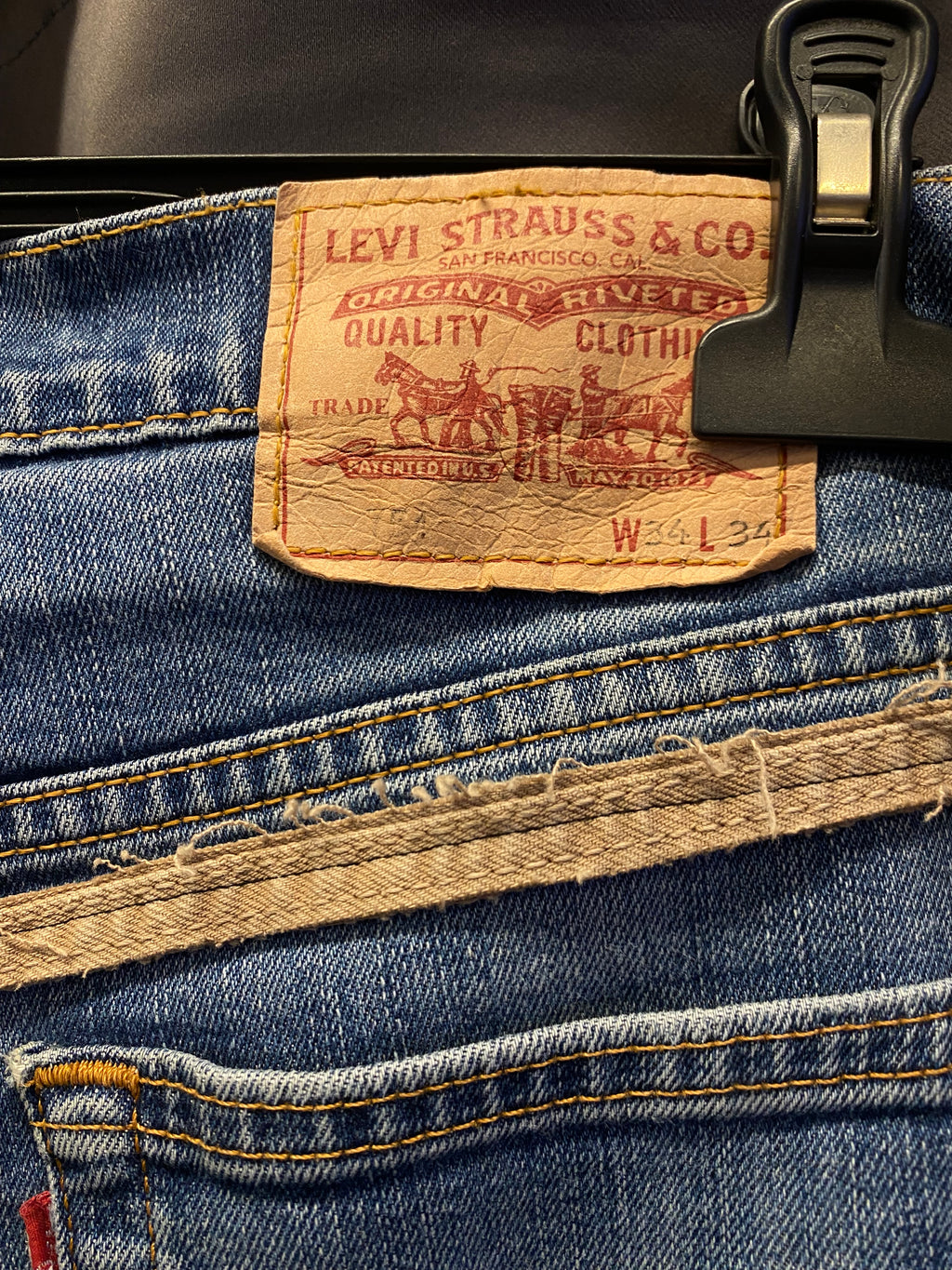 Jeans baggy Levi’s Custom - uomo XL | R3BORN