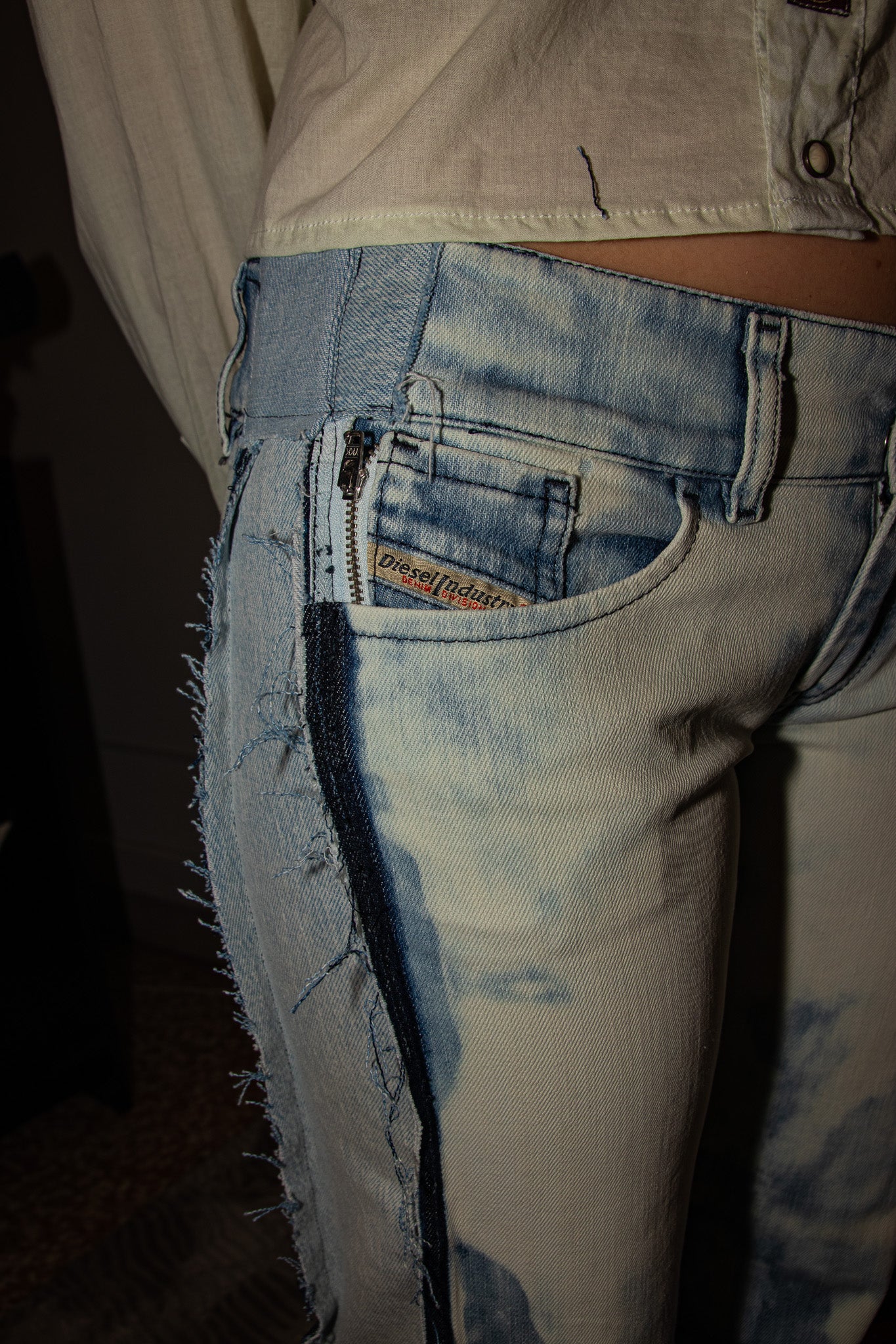 Jeans flare Y2K Diesel Custom - donna S | R3BORN