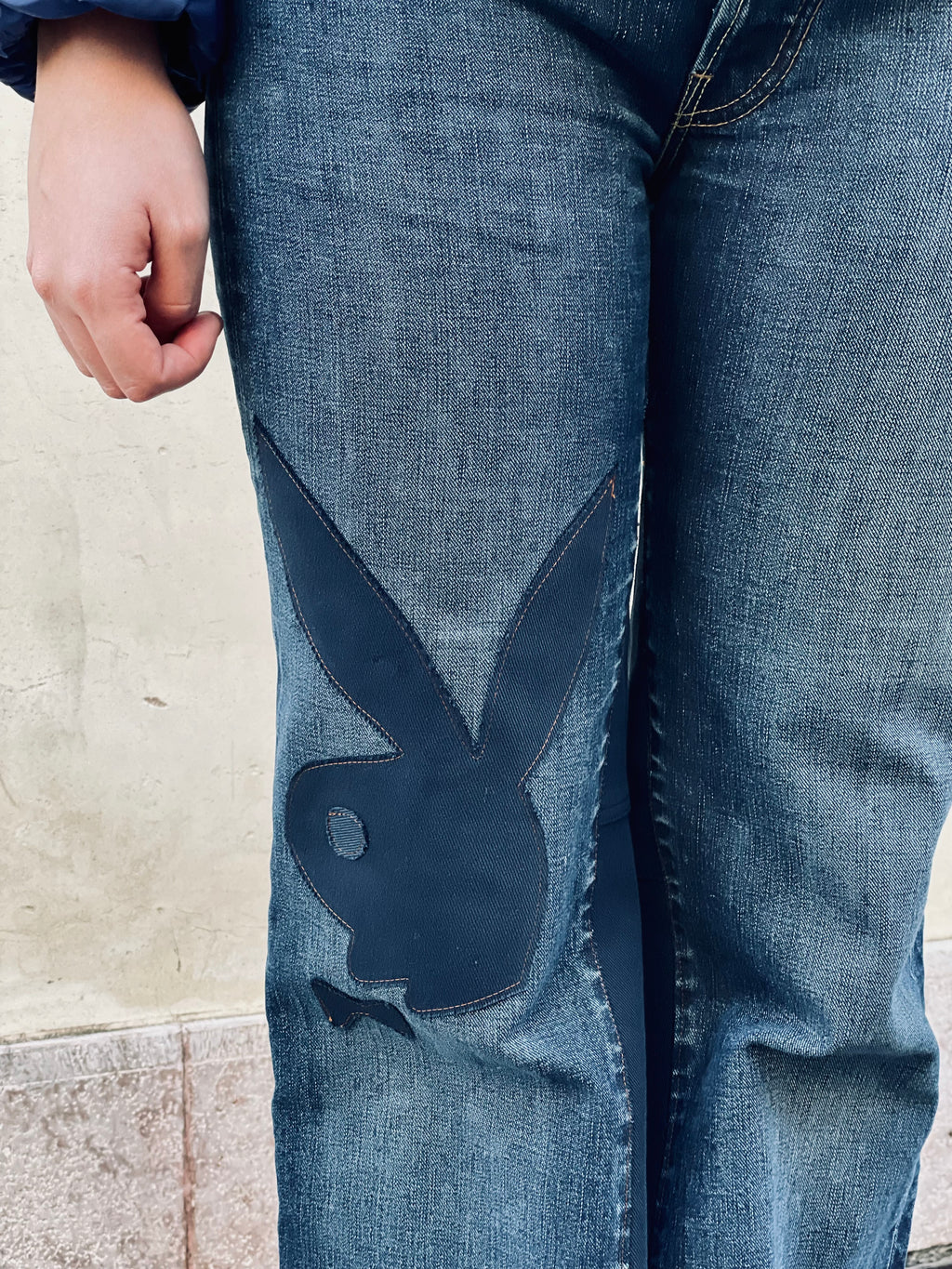 Y2K Replay Custom flare jeans - women's M | R3BORN