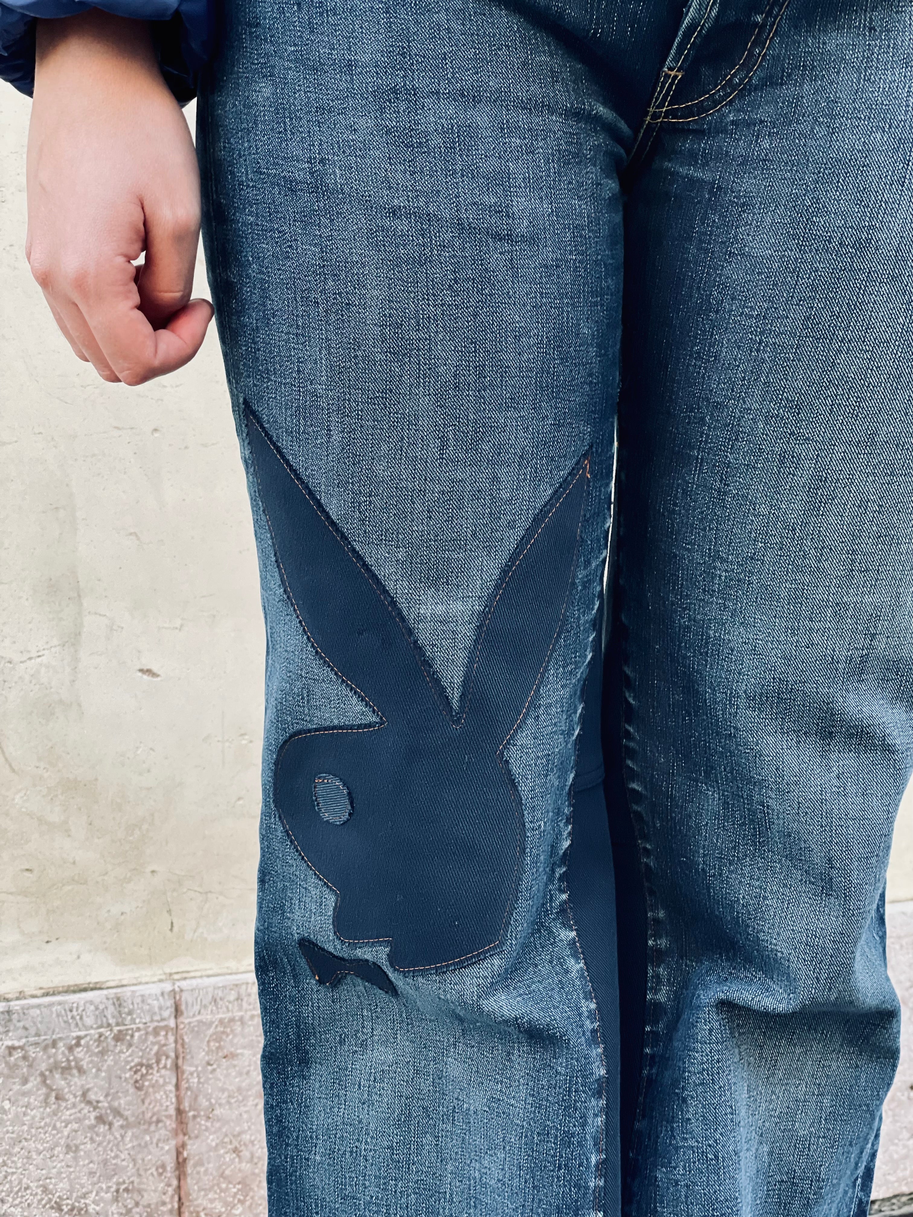 Y2K Replay Custom flare jeans - women's M | R3BORN