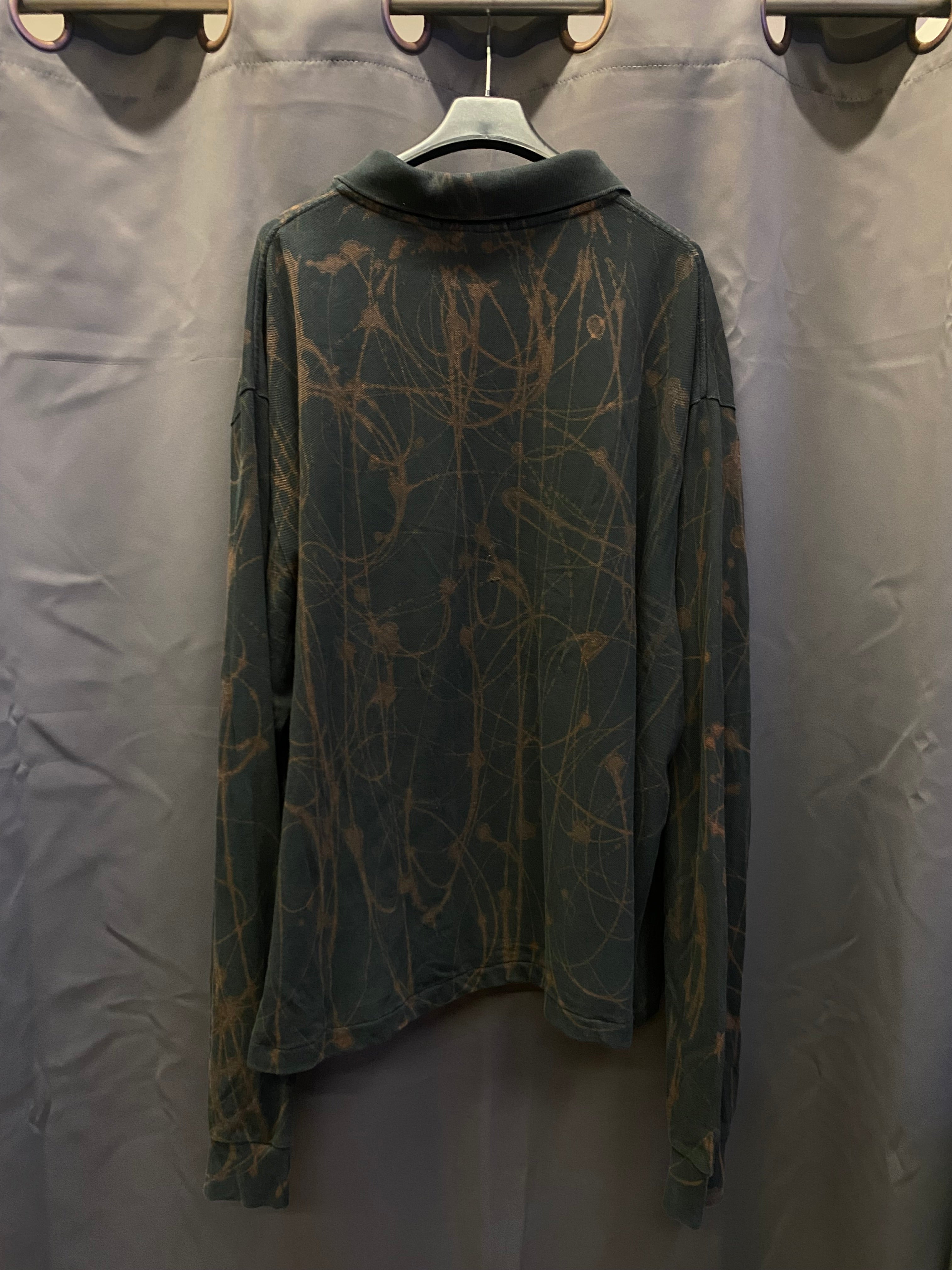 Polo crop Ralph Lauren a maniche lunghe Custom - uomo XXL | R3BORN