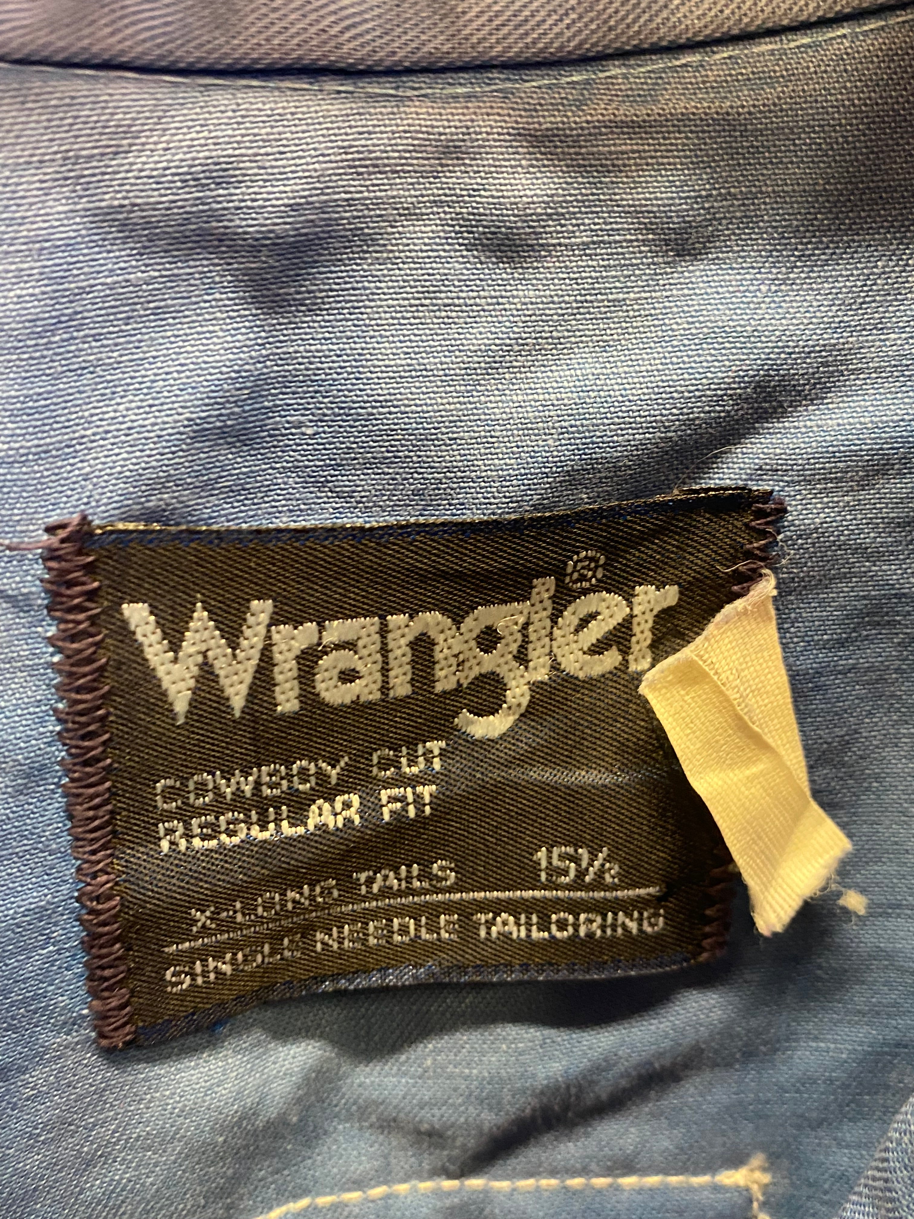 Camicia box fit Wrangler Custom - uomo M | R3BORN