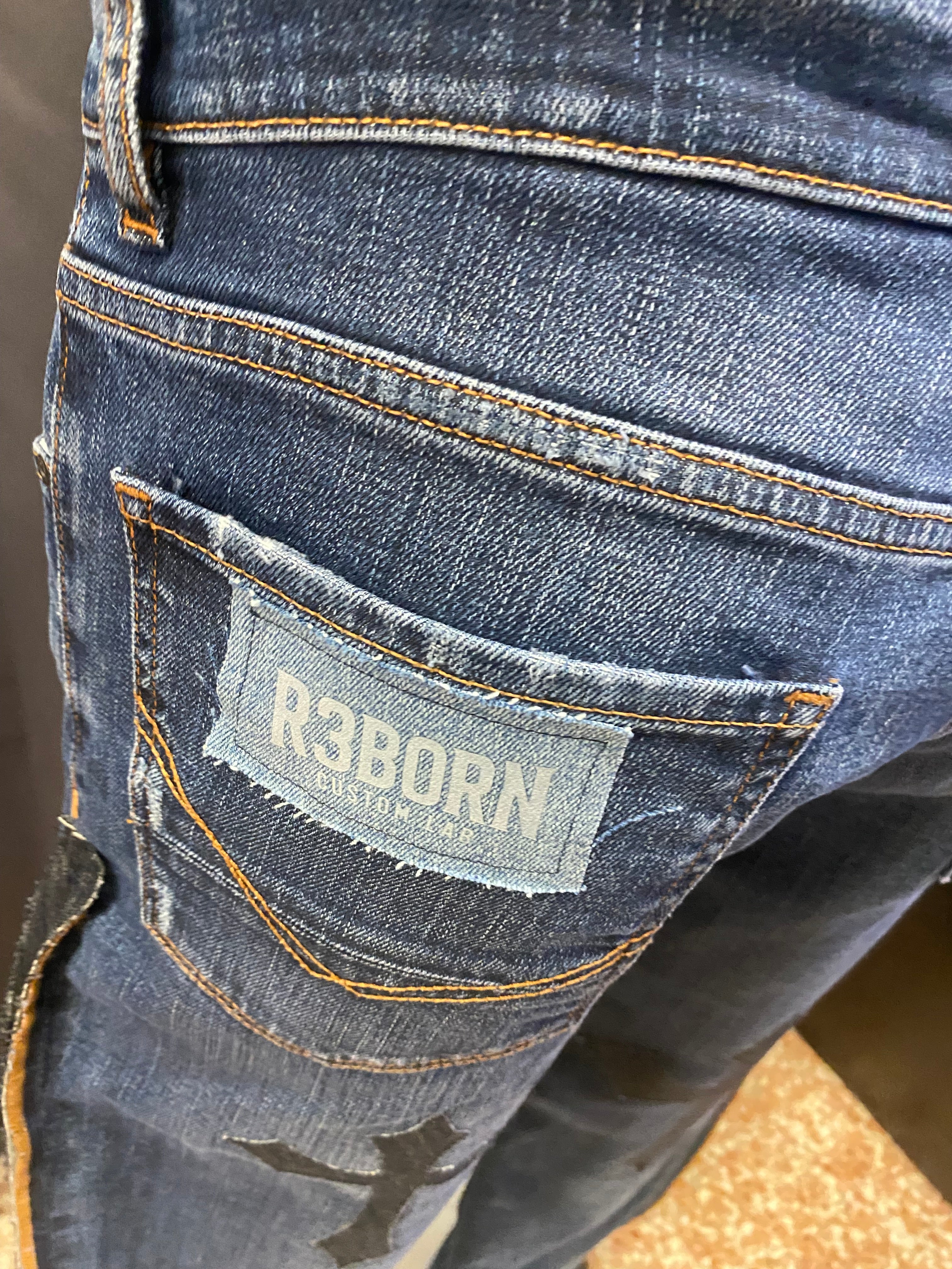 Jeans Flare Rifle Custom - uomo M | R3BORN