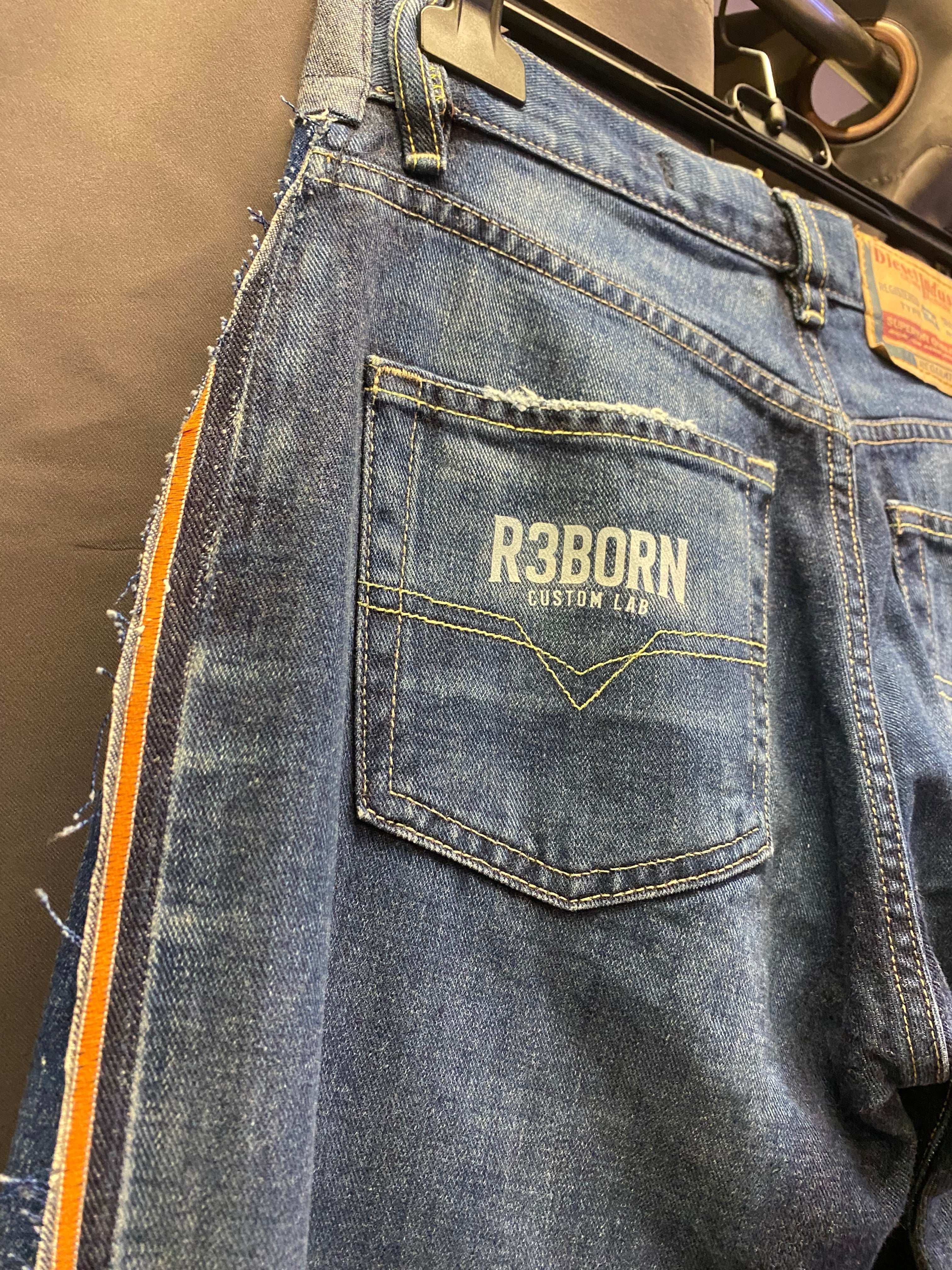 Jeans Y2K Flare Diesel Custom - donna M | R3BORN