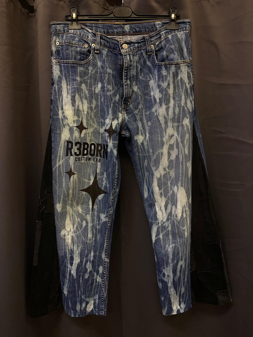 Jeans Flare Levi's Custom Vintage Patchwork - Uomo M | R3BORN
