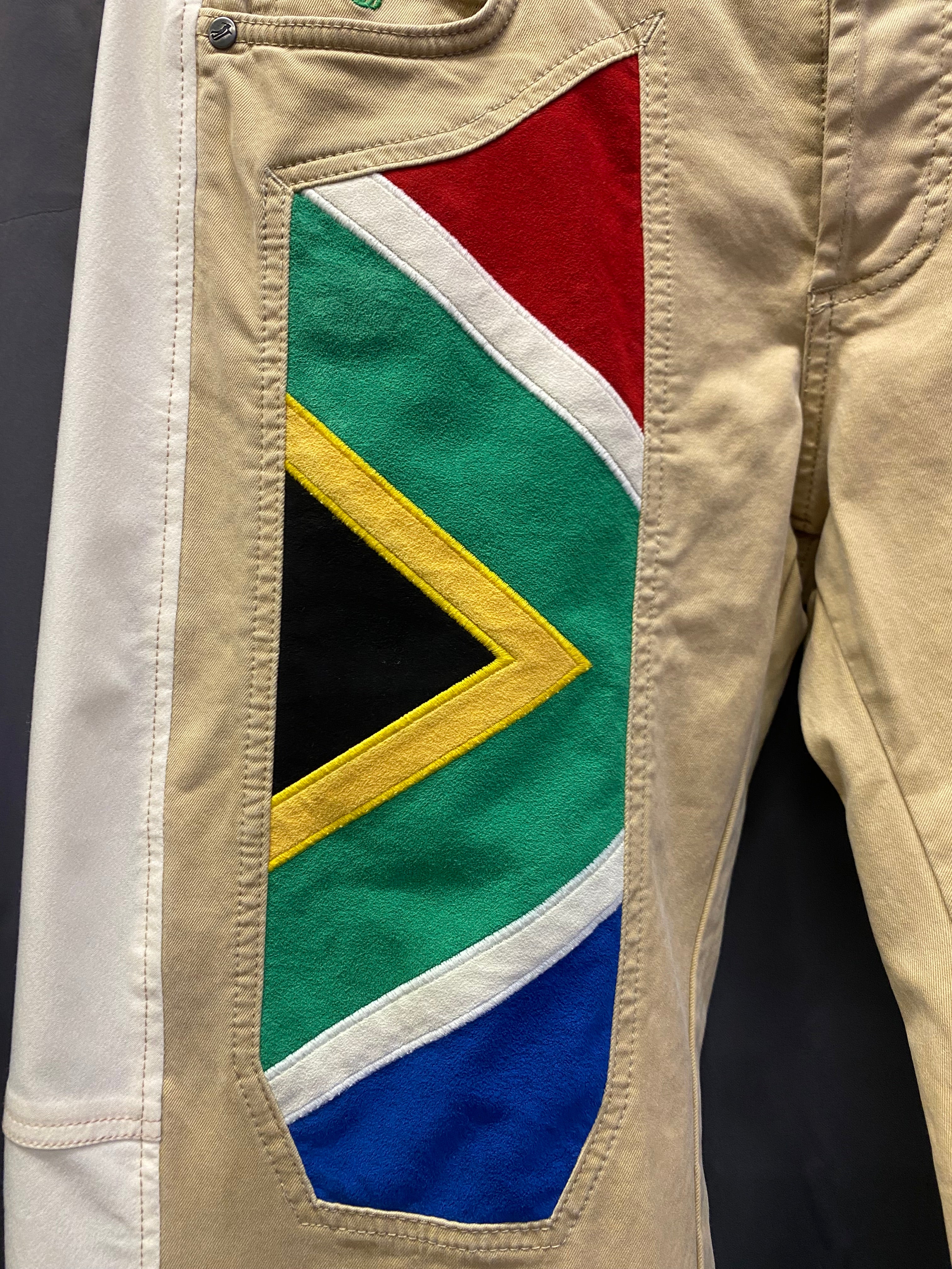 Pantaloni Flare Jeckerson Sudafrica Custom - M uomo | R3BORN
