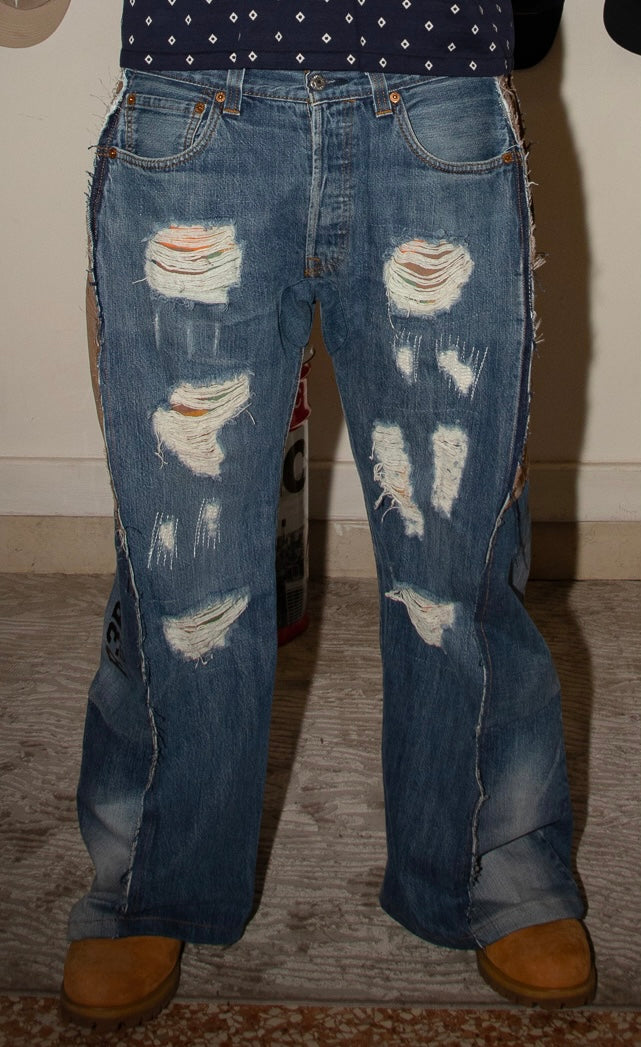 Jeans Baggy Levi’s 501 Custom - Uomo L | R3BORN