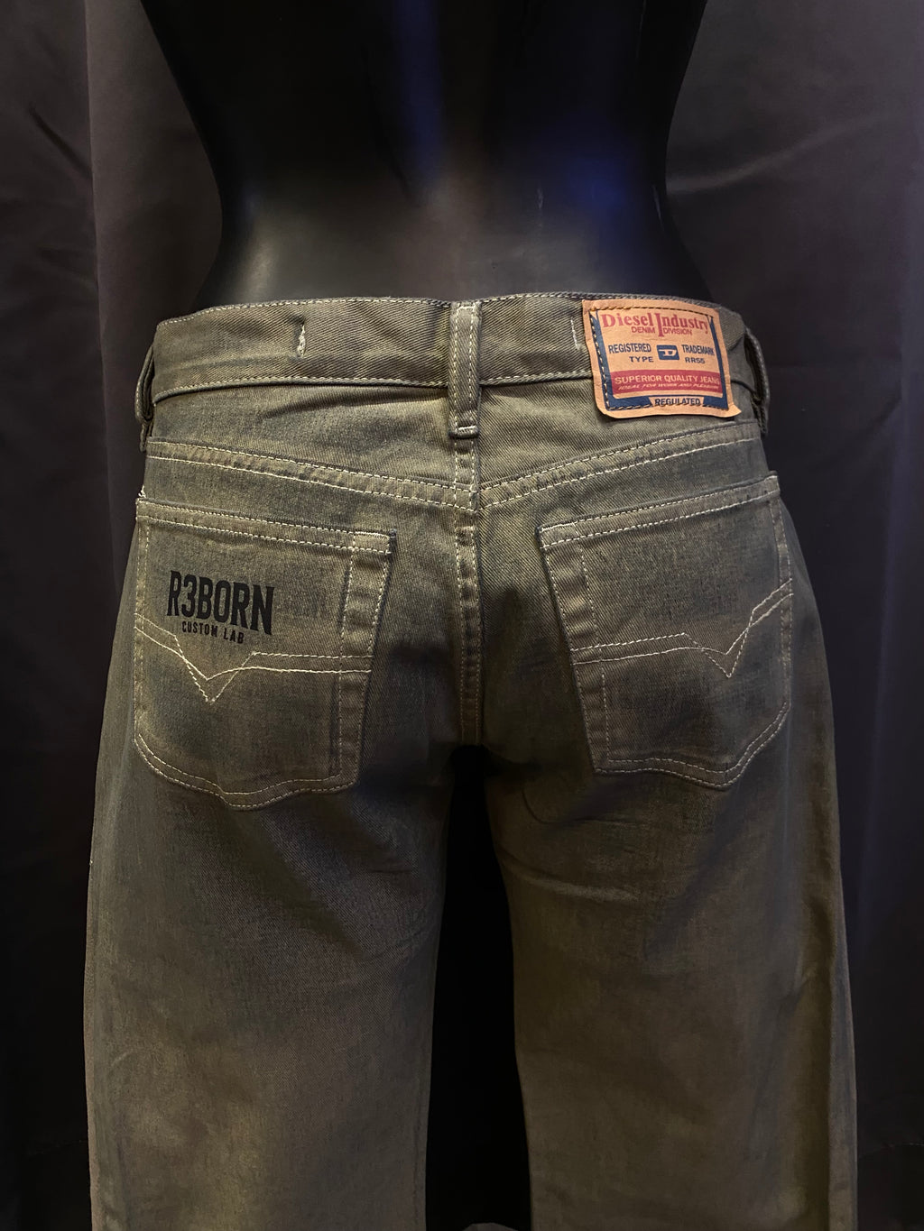 Jeans Diesel a zampa Custom - donna S | R3BORN