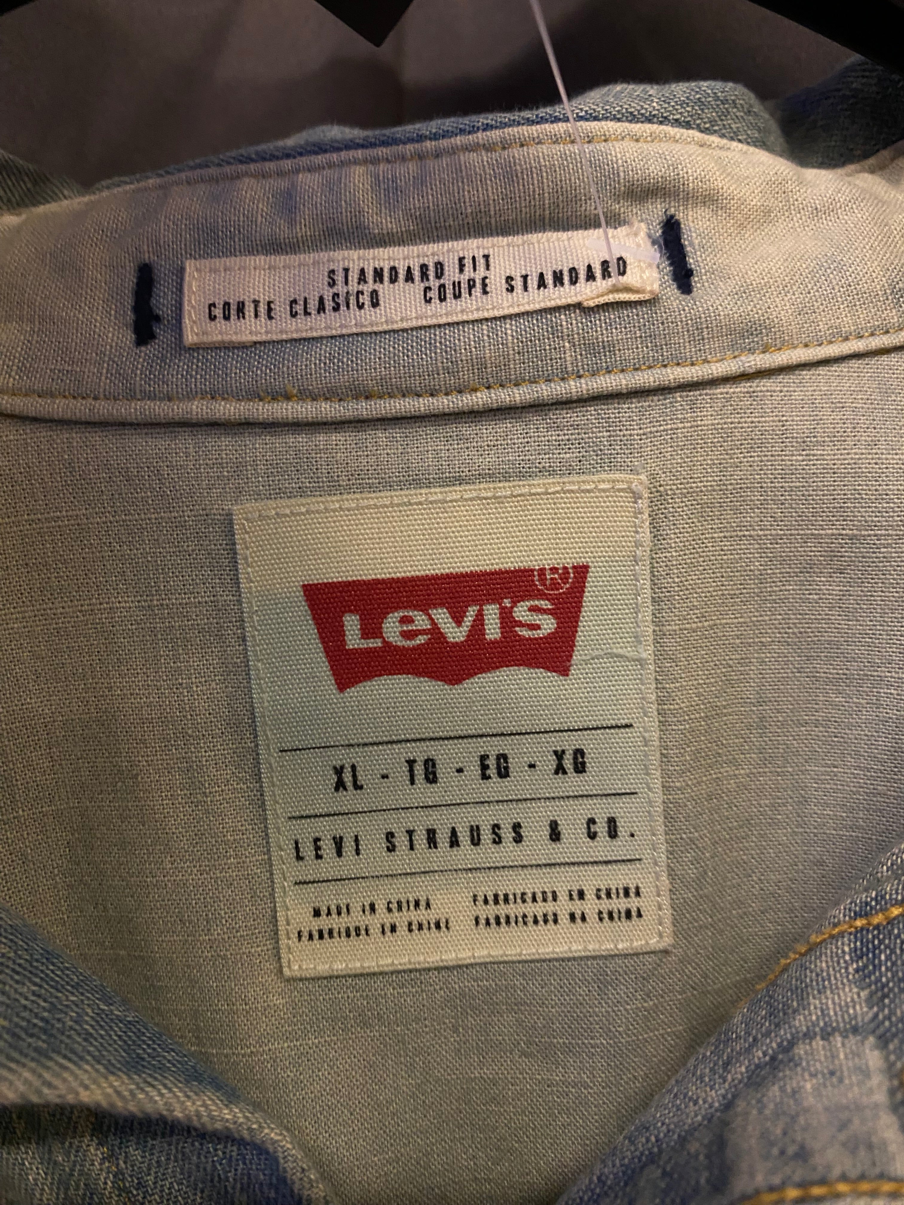 Camicia vintage crop Levi’s Custom (XL) | R3BORN
