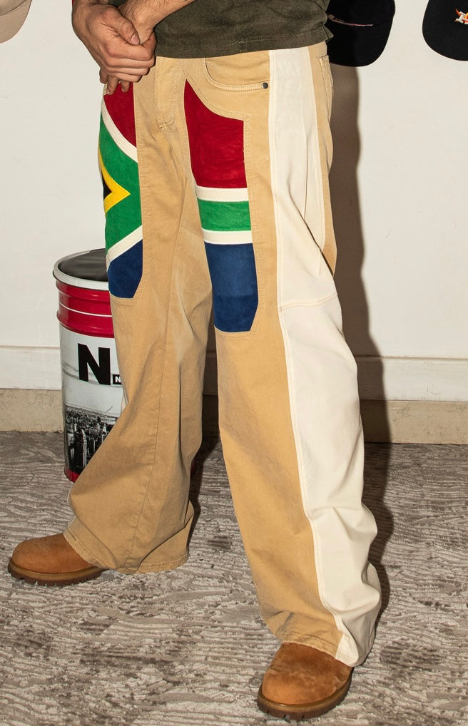 Pantaloni Flare Jeckerson Sudafrica Custom - M uomo | R3BORN