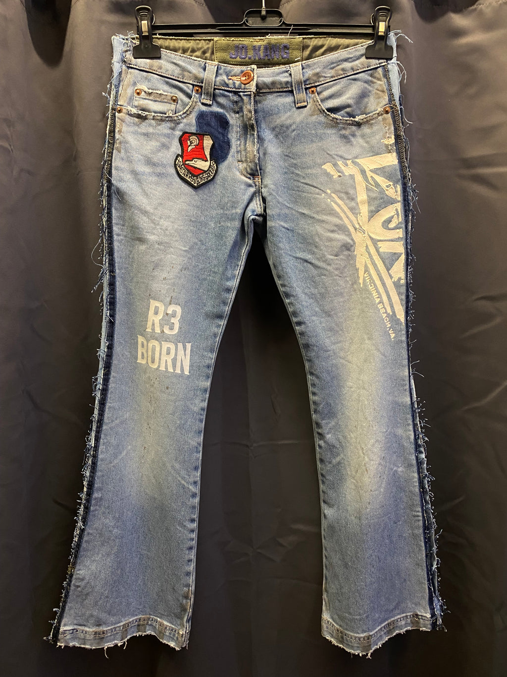 Jeans Bootcut Y2K Jo. Kang Custom - donna S | R3BORN