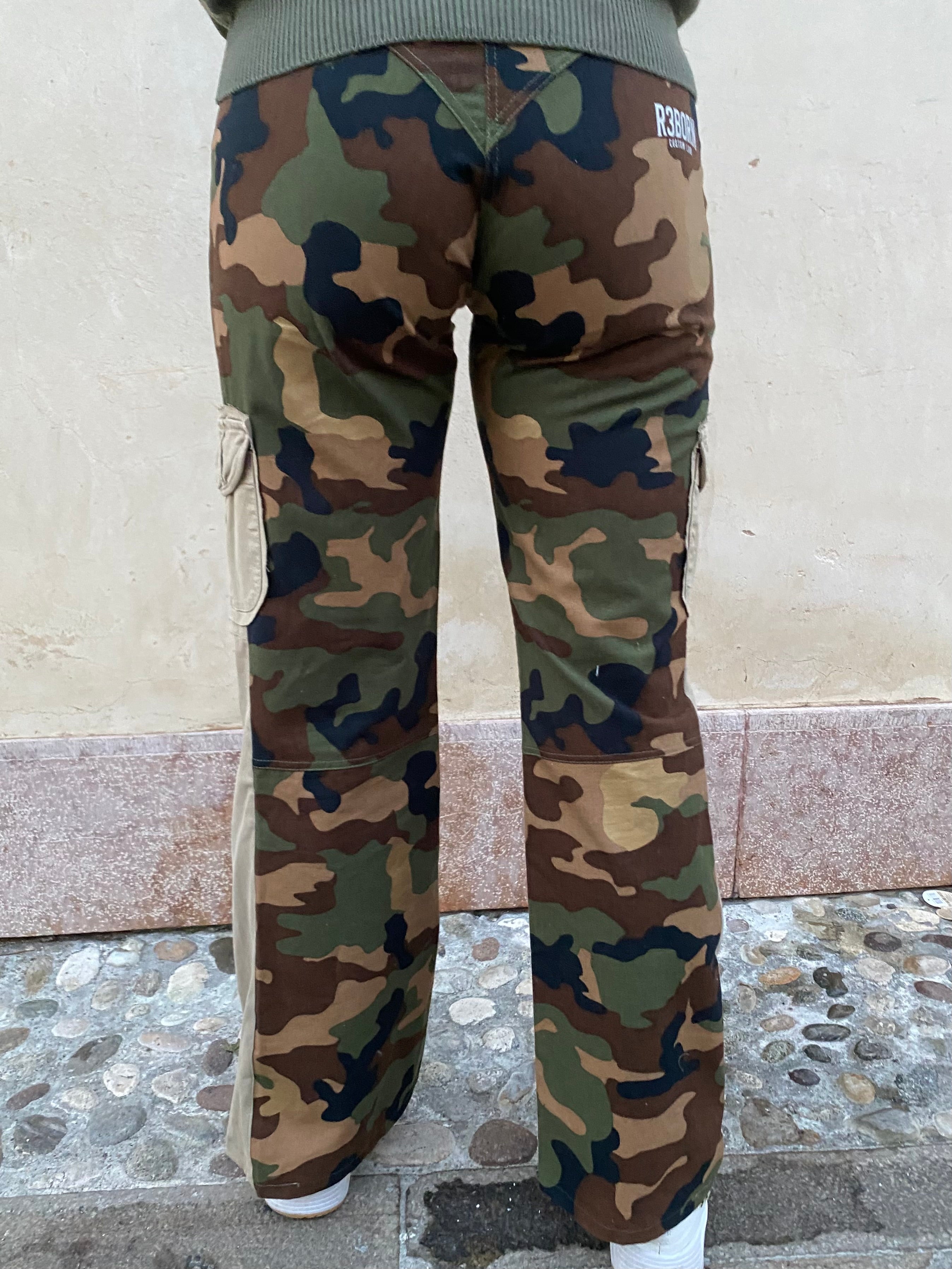 Pantalone militare Flare Milano Je T’Adore - donna M