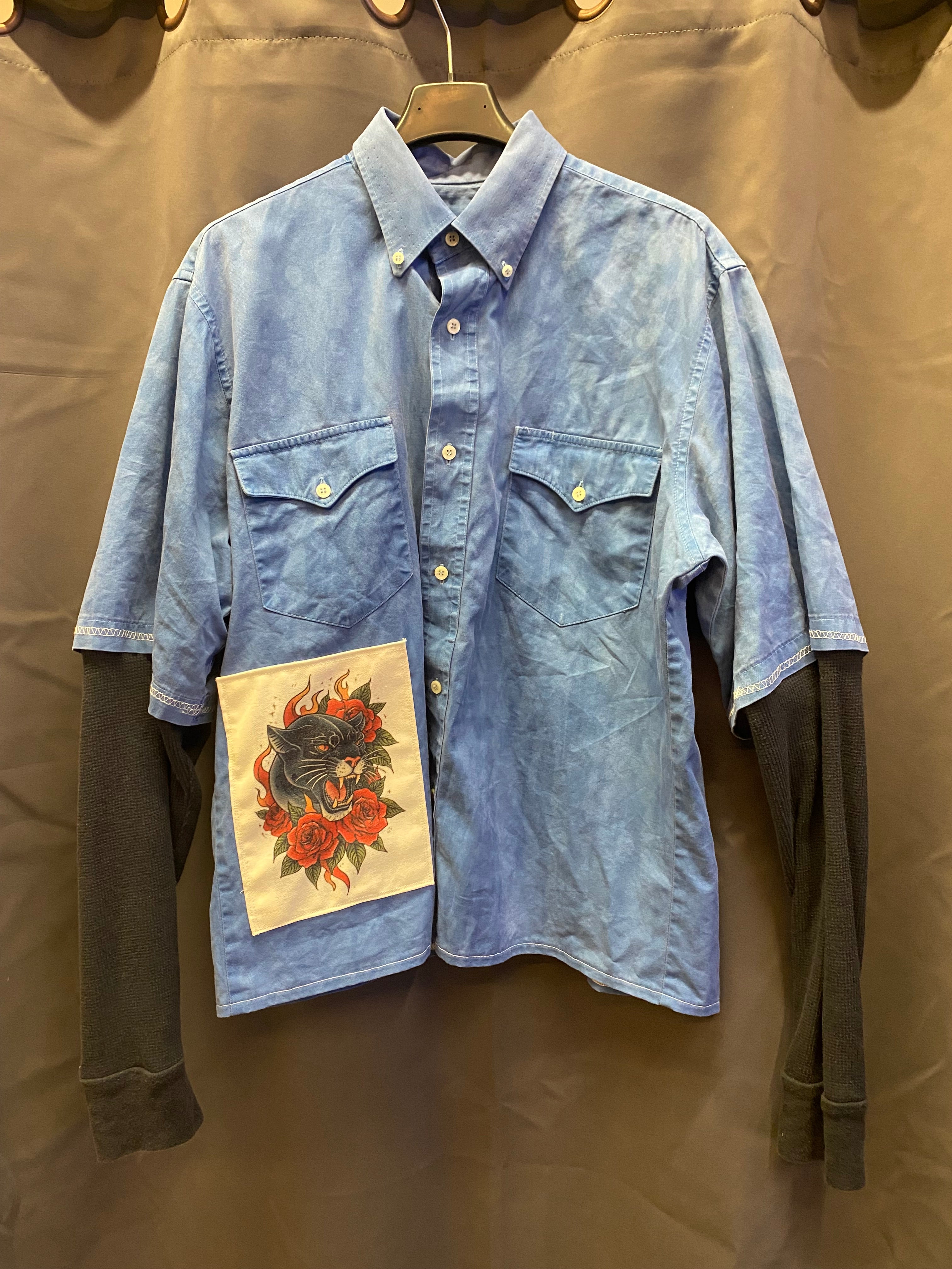 Camicia box fit Wrangler Custom - uomo M | R3BORN