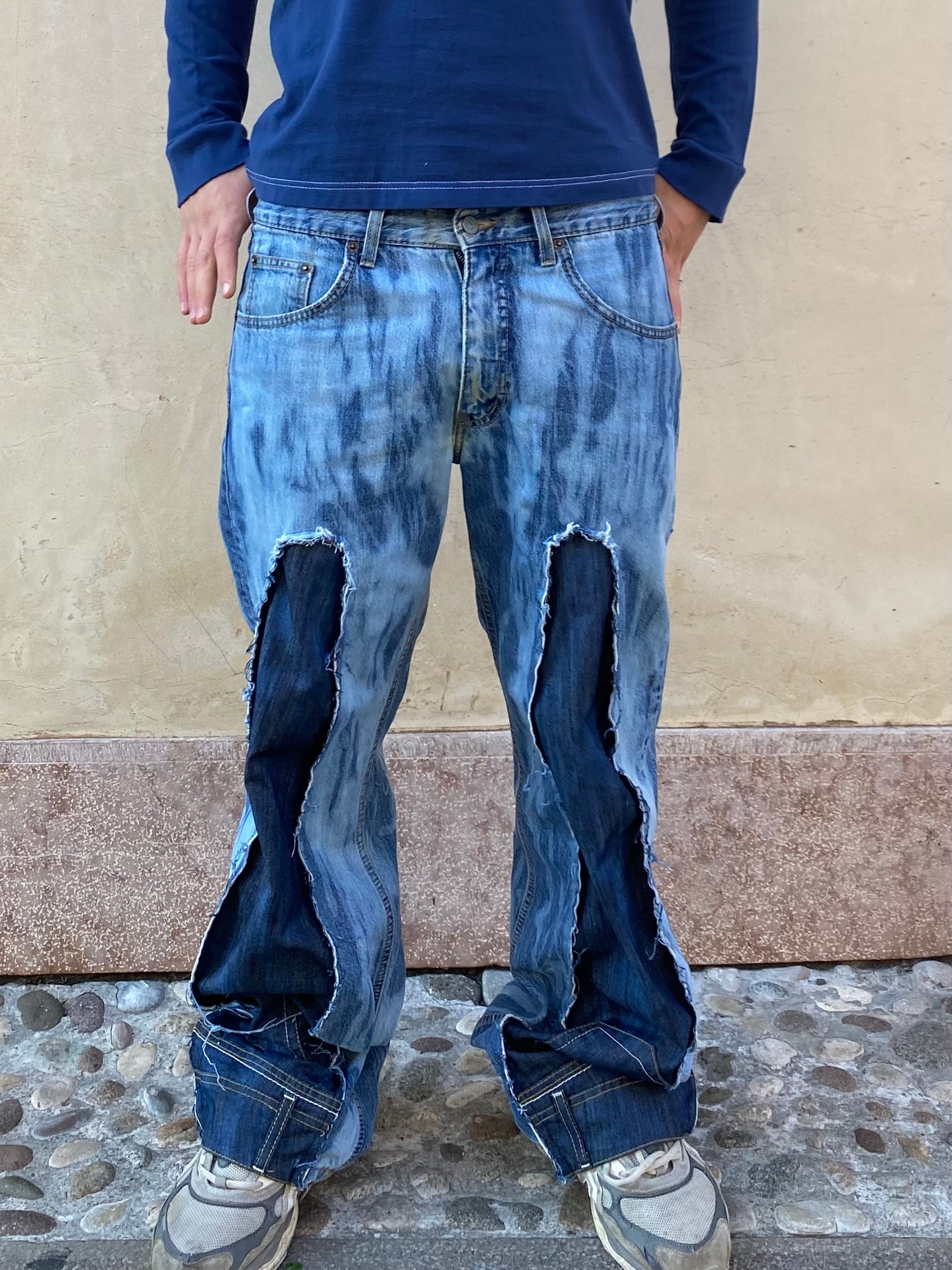 Jeans Flare Rifle Custom - uomo M | R3BORN