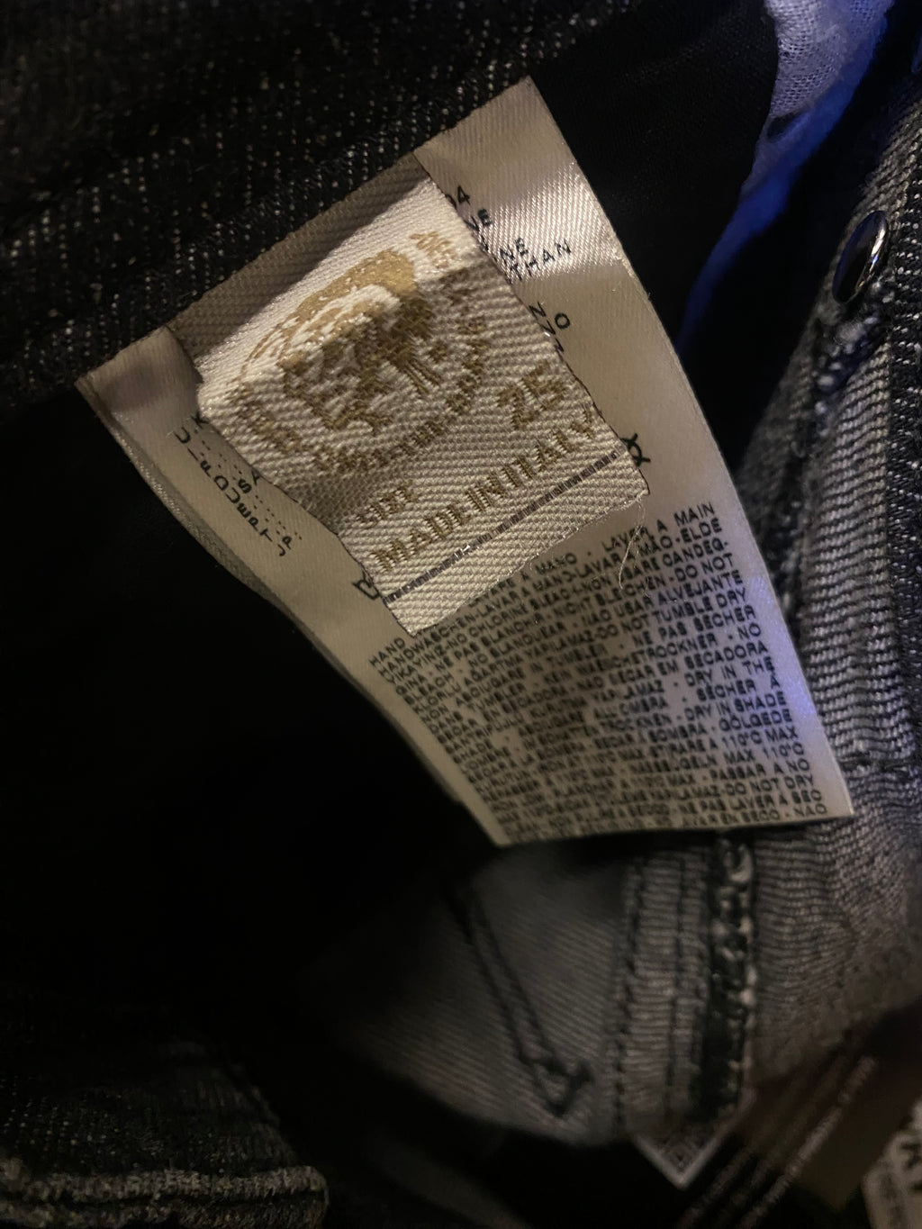 Y2K Diesel Custom Jeans (S) | R3BORN