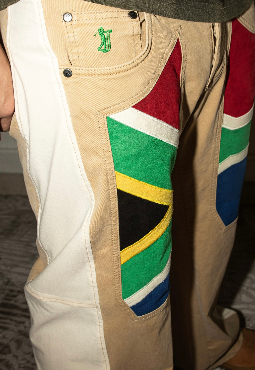 Pantaloni Flare Jeckerson Sudafrica Custom - M uomo | R3BORN