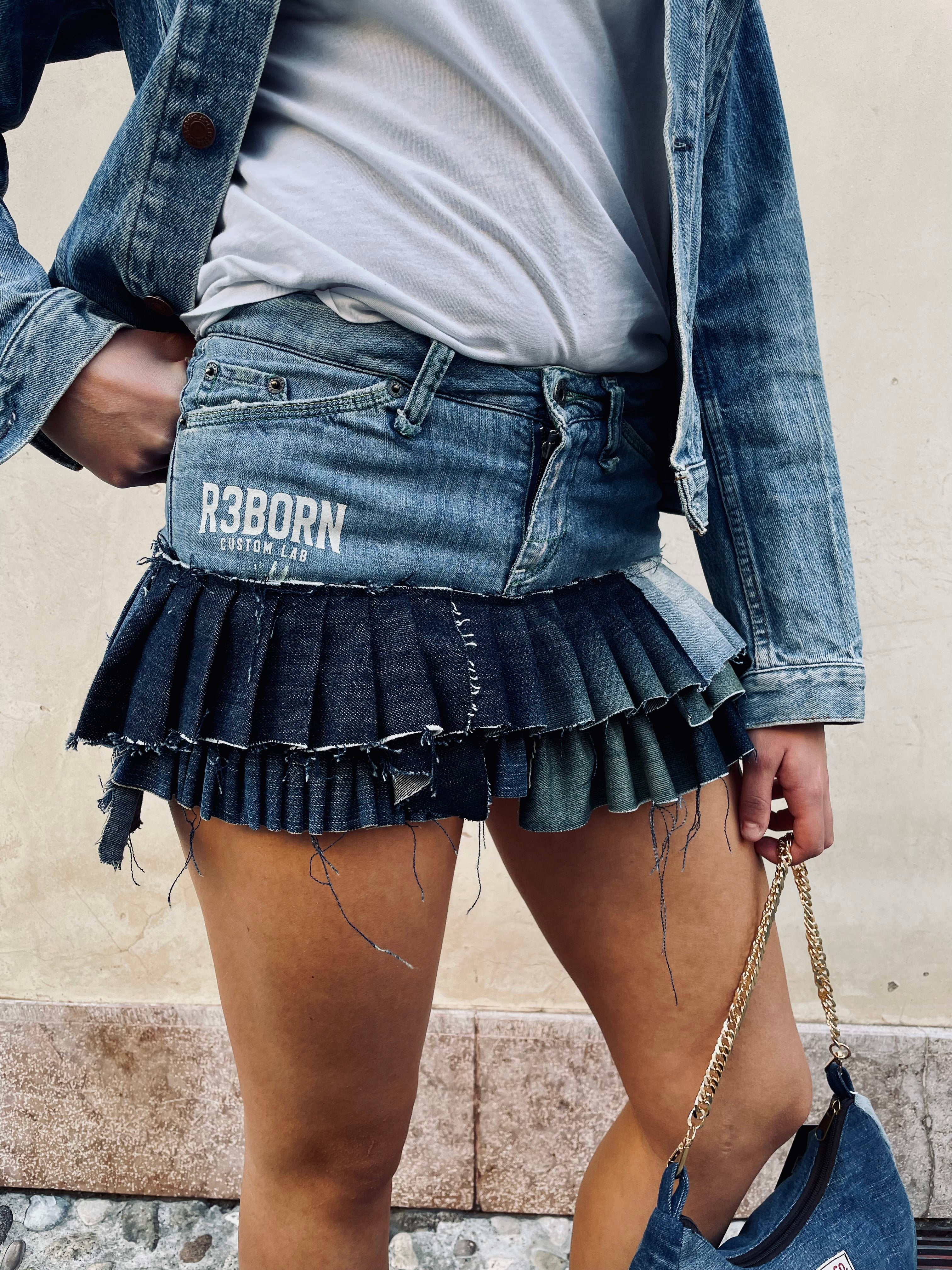 Y2K 55DSL miniskirt by Diesel Custom (S)