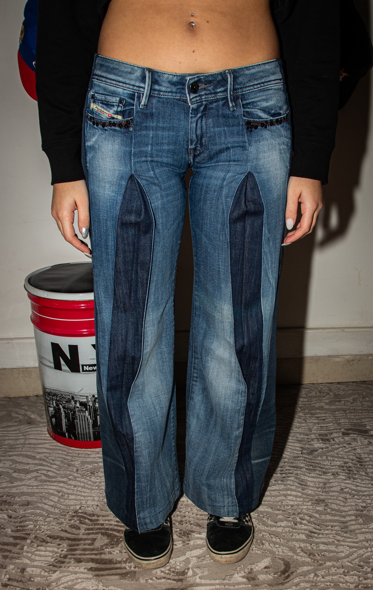 Jeans flare Y2K Diesel Custom - M donna | R3BORN