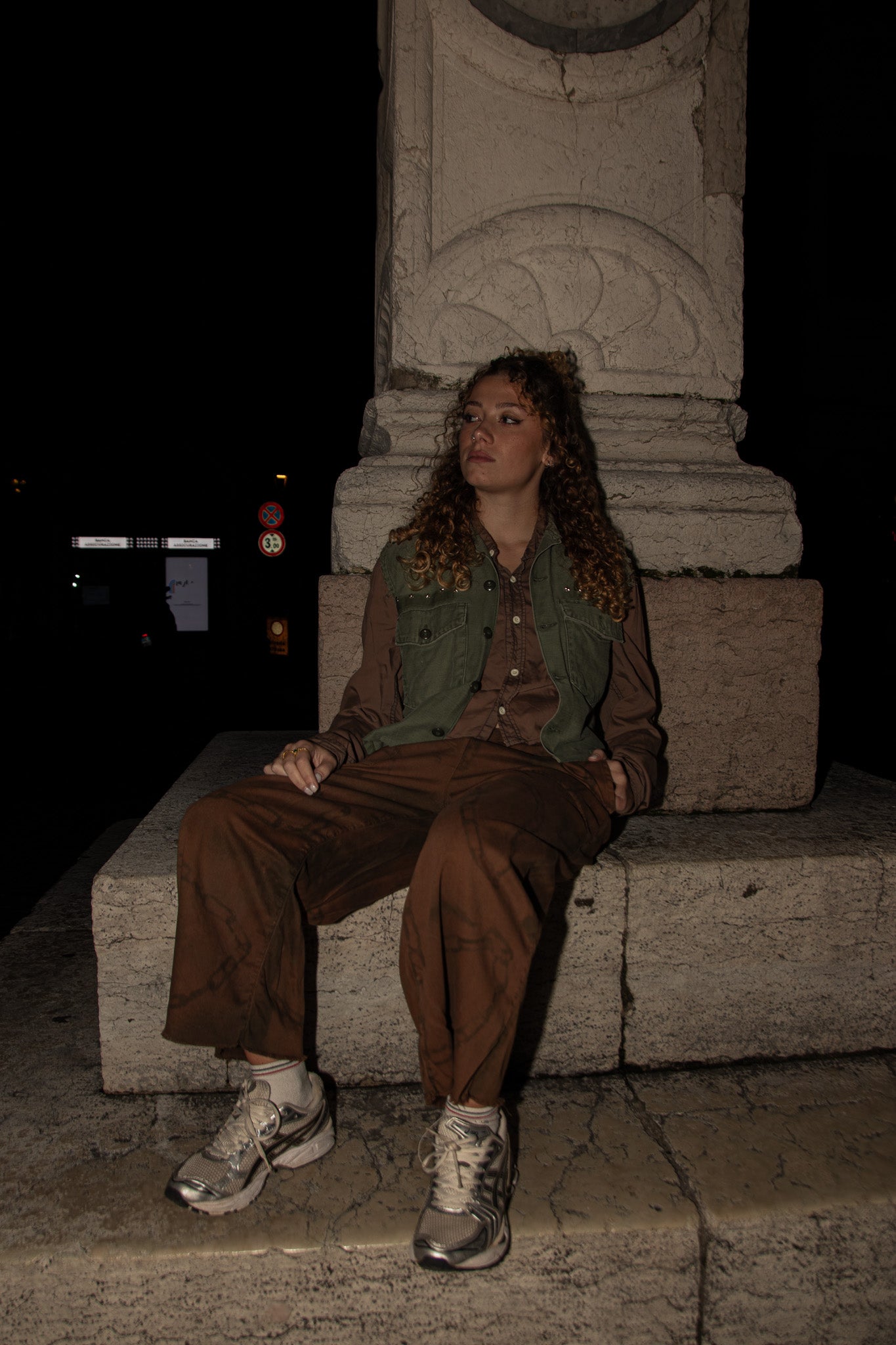 Gilet Vintage Militare Francese Custom Anni 80 - Taglia M | R3BORN