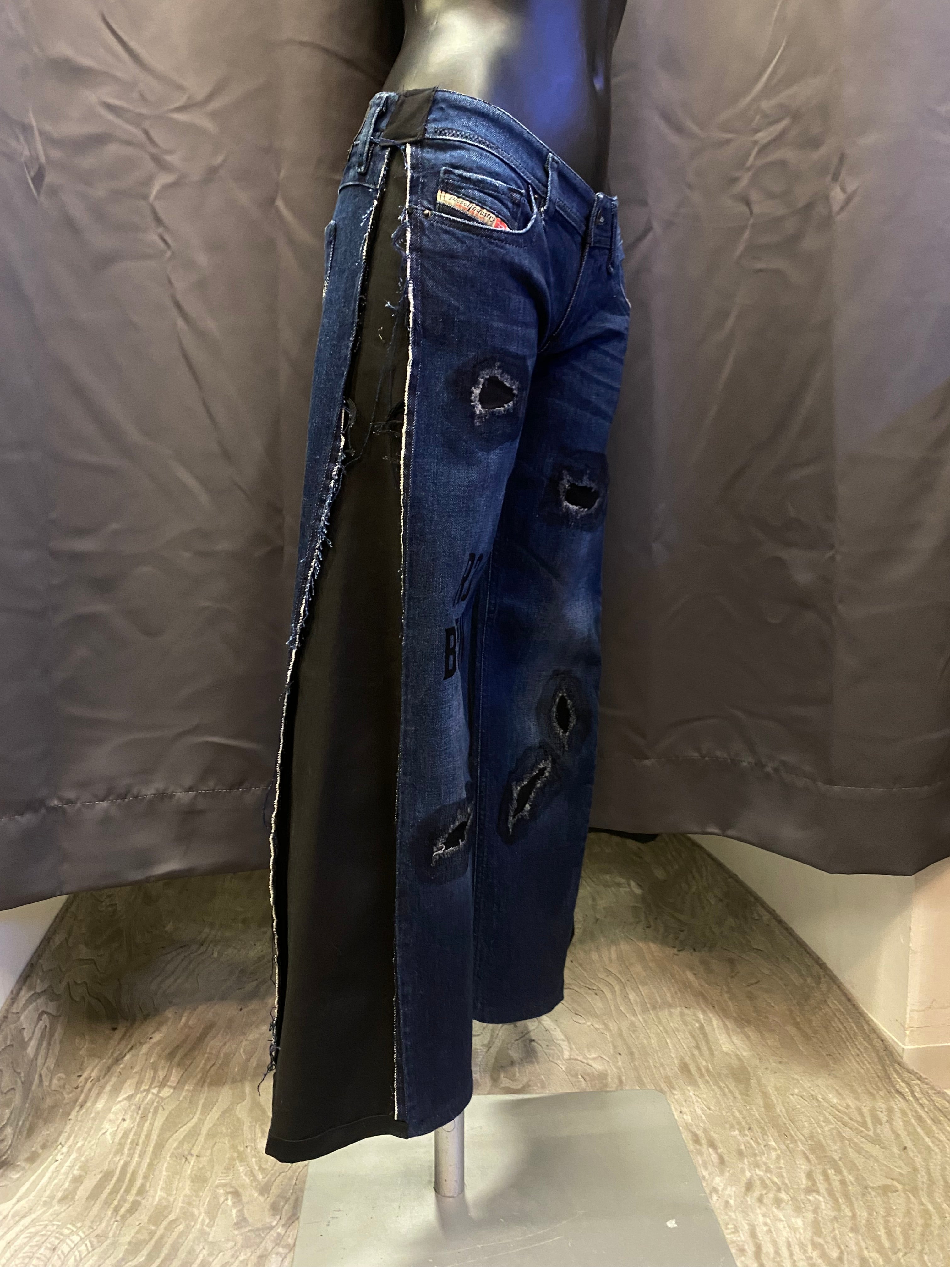 Jeans Diesel Y2K Flare Custom - donna S | R3BORN
