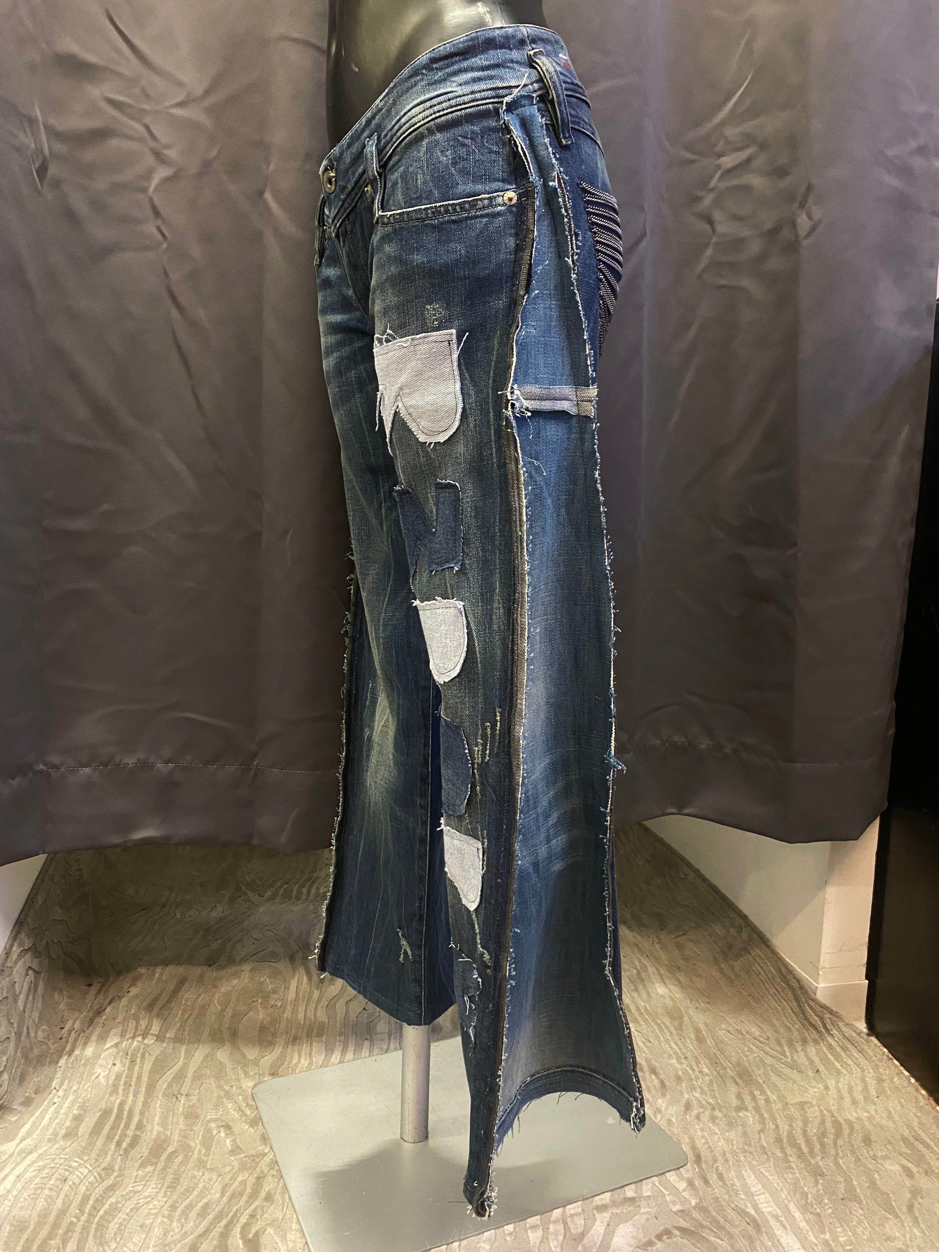 Jeans Y2K Flare Diesel Custom - donna XS | R3BORN