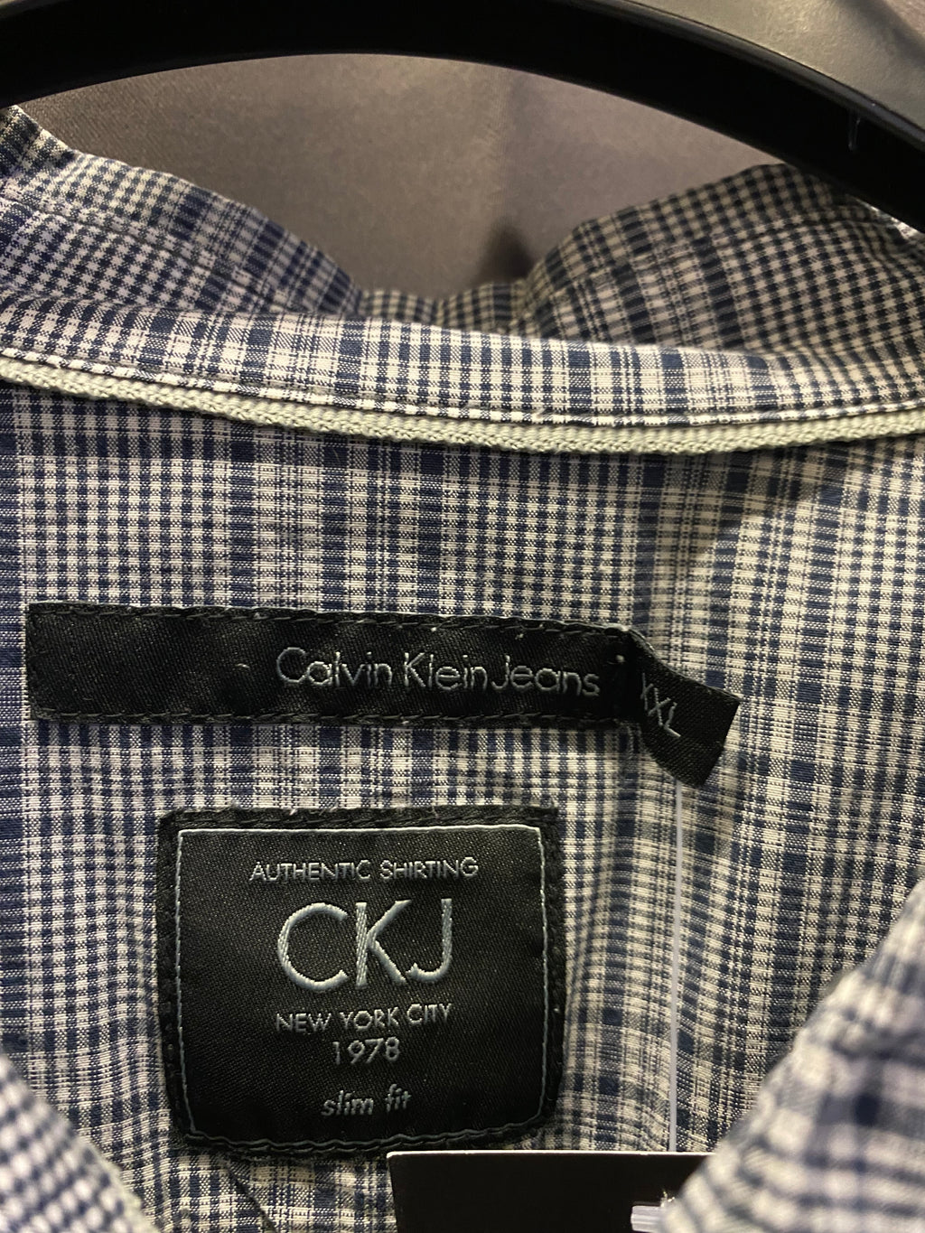 Camicia crop Calvin Klein Custom - XXL donna | R3BORN