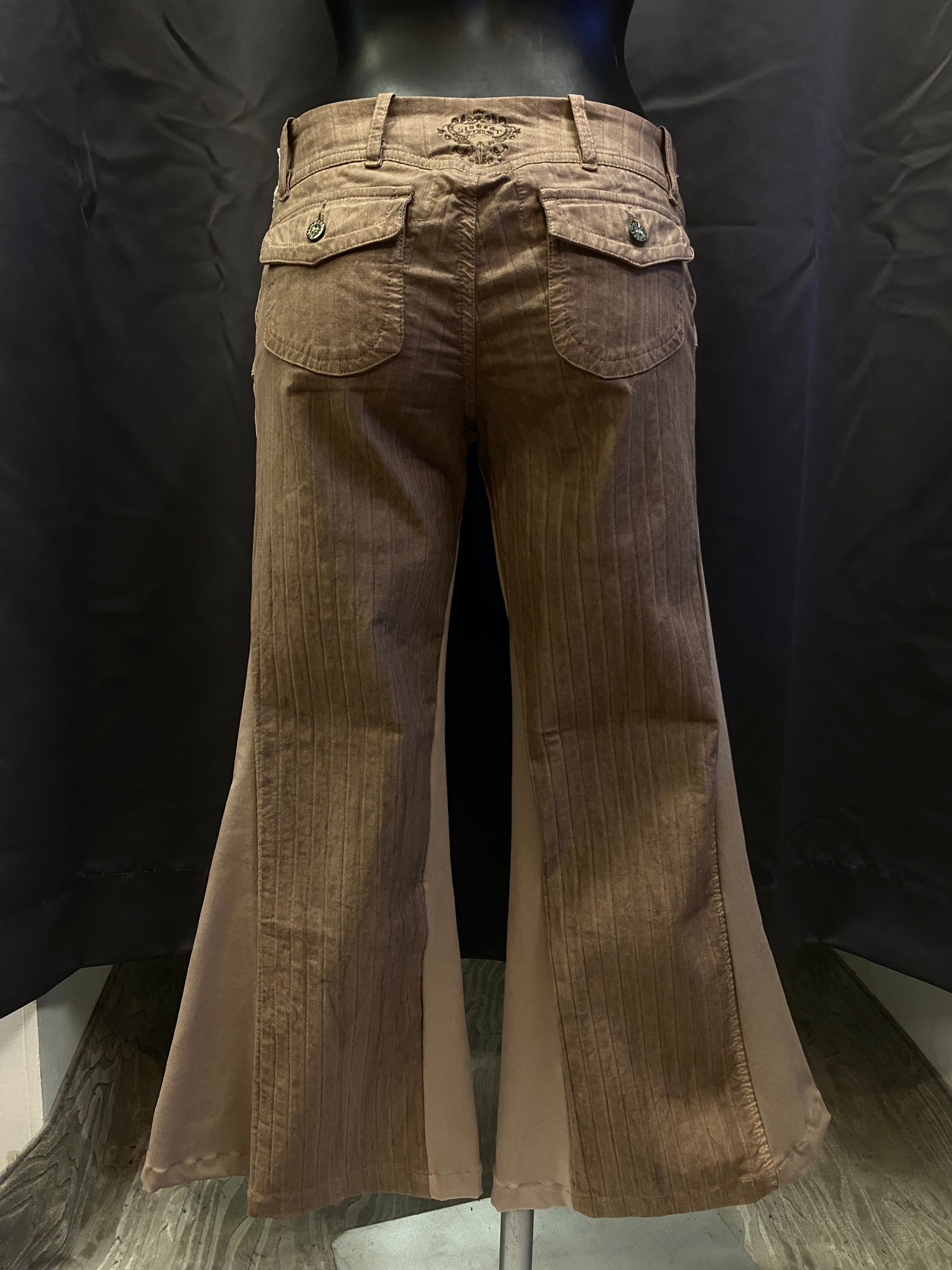 Pantaloni Diesel Y2K a zampa Custom - donna S | R3BORN