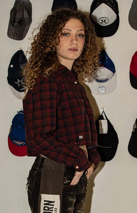 Camicia crop Lauren Ralph Lauren Custom - donna L | R3BORN