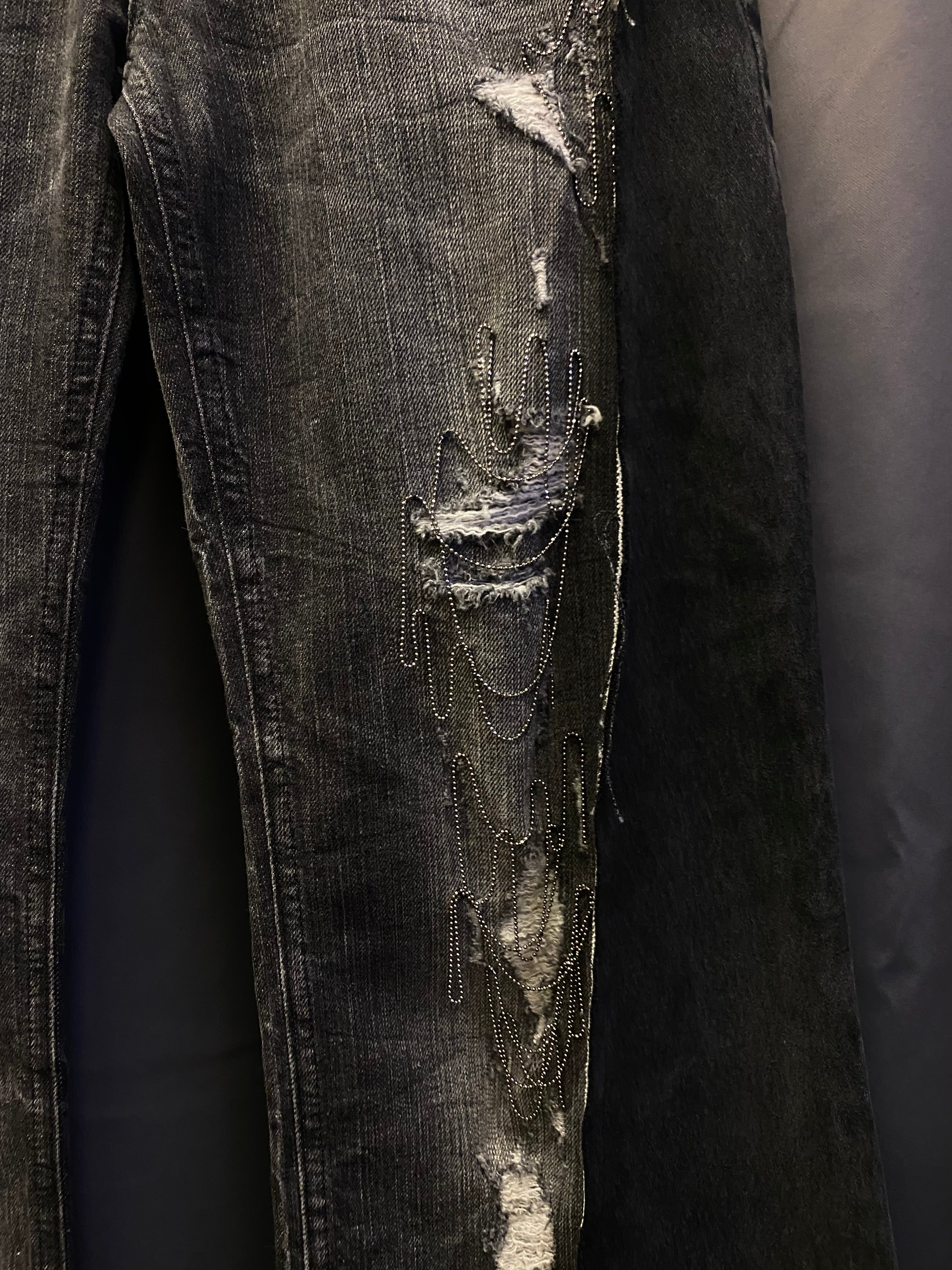 Y2K Diesel Custom Jeans (S) | R3BORN