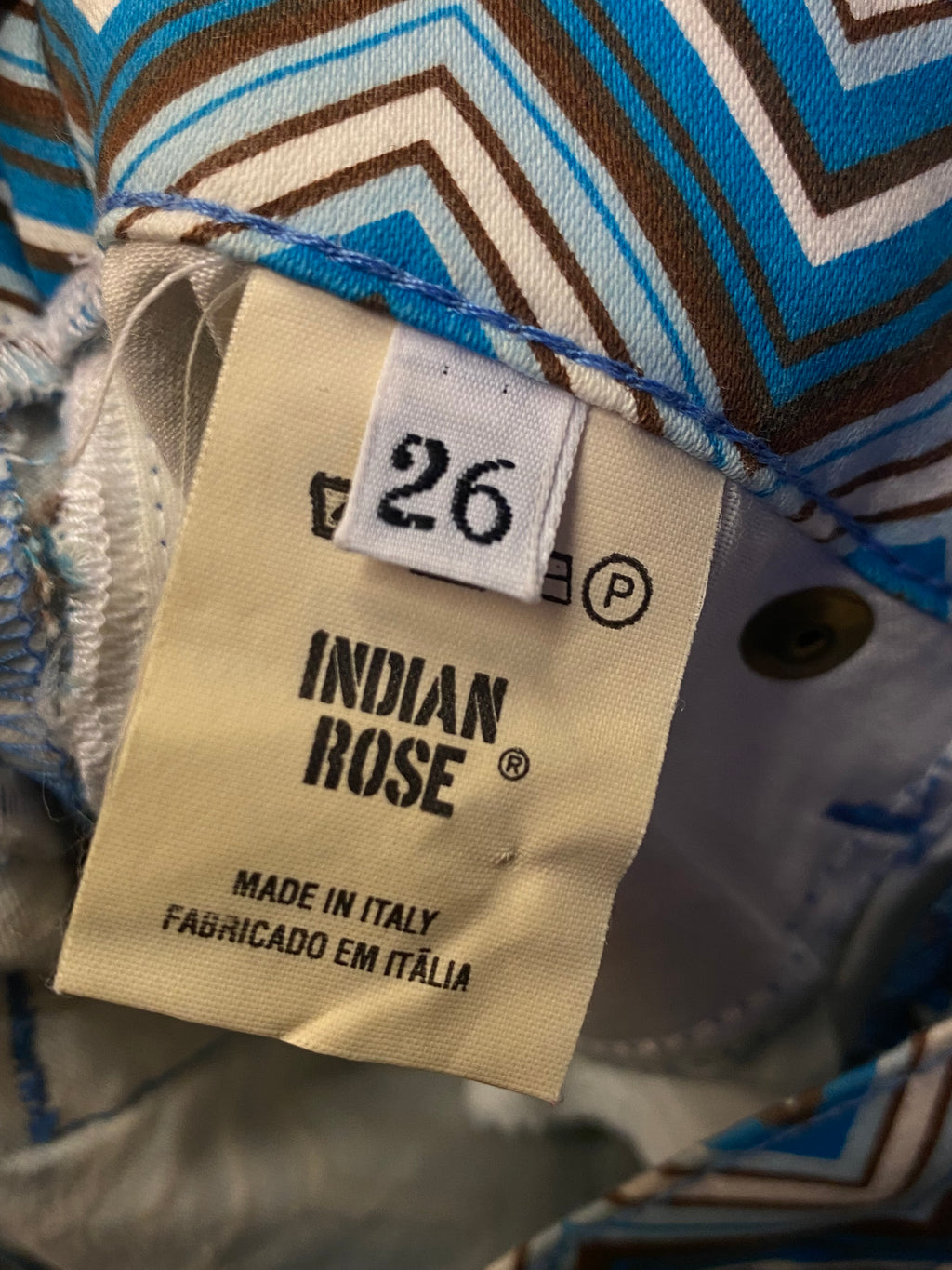 Minigonna Y2K con balze Custom Indian Rose - donna S | R3BORN