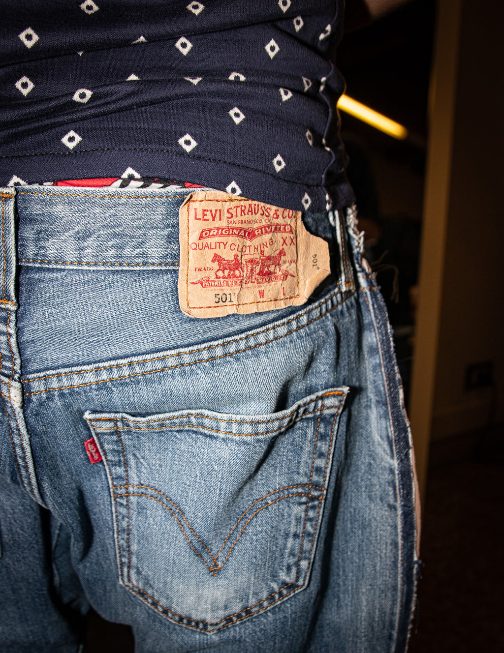 Jeans Baggy Levi’s 501 Custom - Uomo L | R3BORN