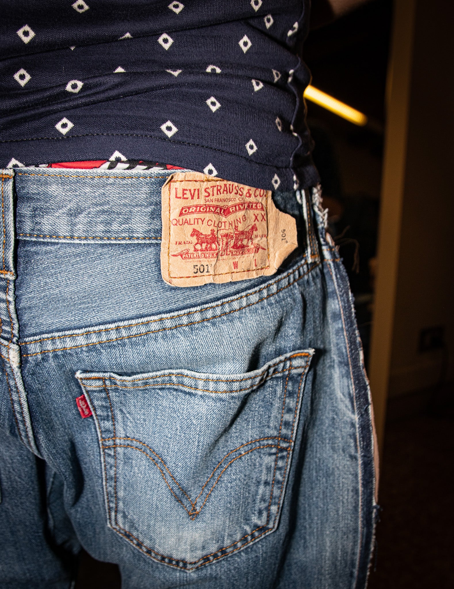 Jeans Baggy Levi’s 501 Custom - Uomo L | R3BORN