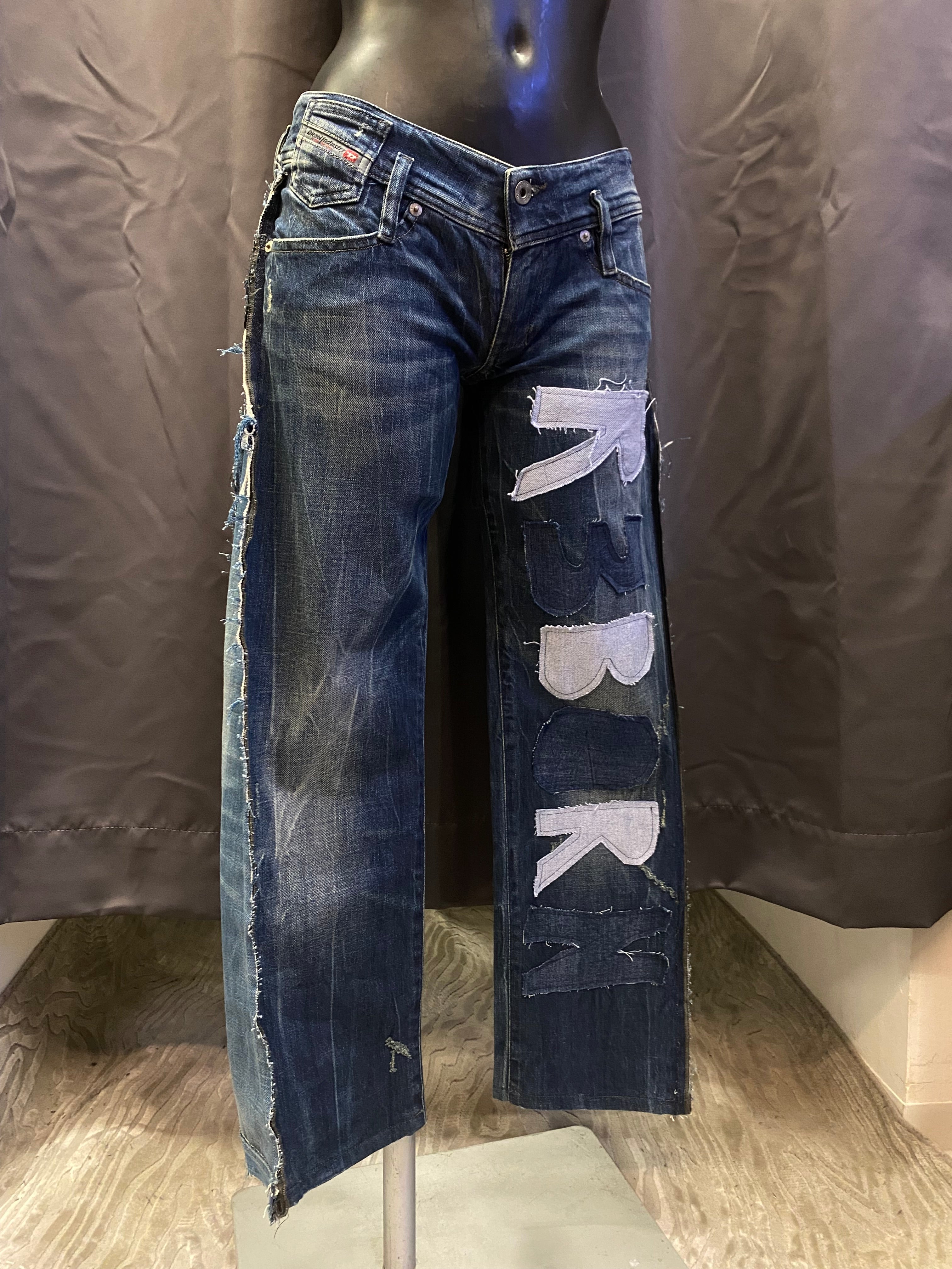 Jeans Y2K Flare Diesel Custom - donna XS | R3BORN