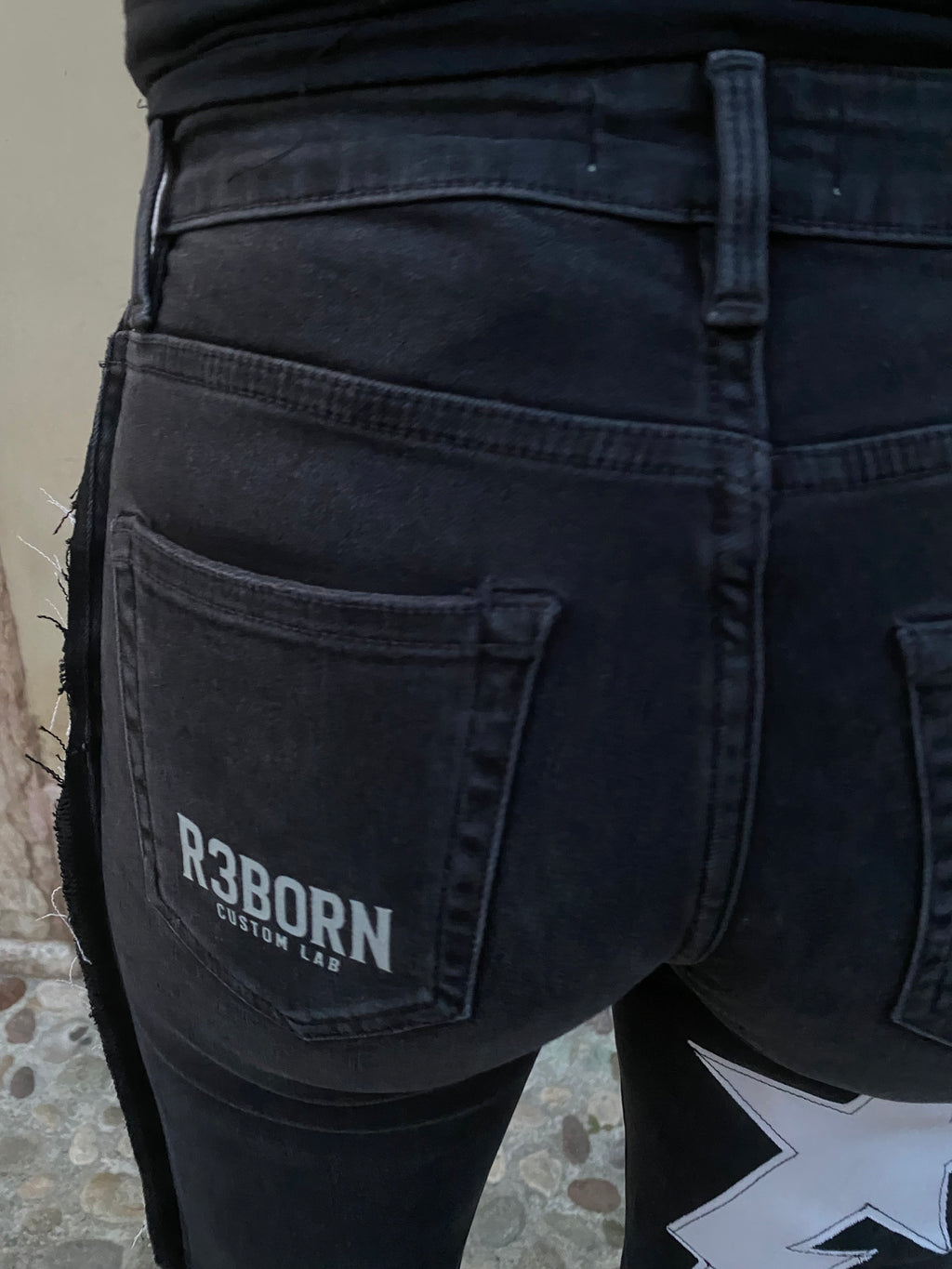 Jeans Carhartt Neri Elasticizzati Custom Donna M | R3BORN