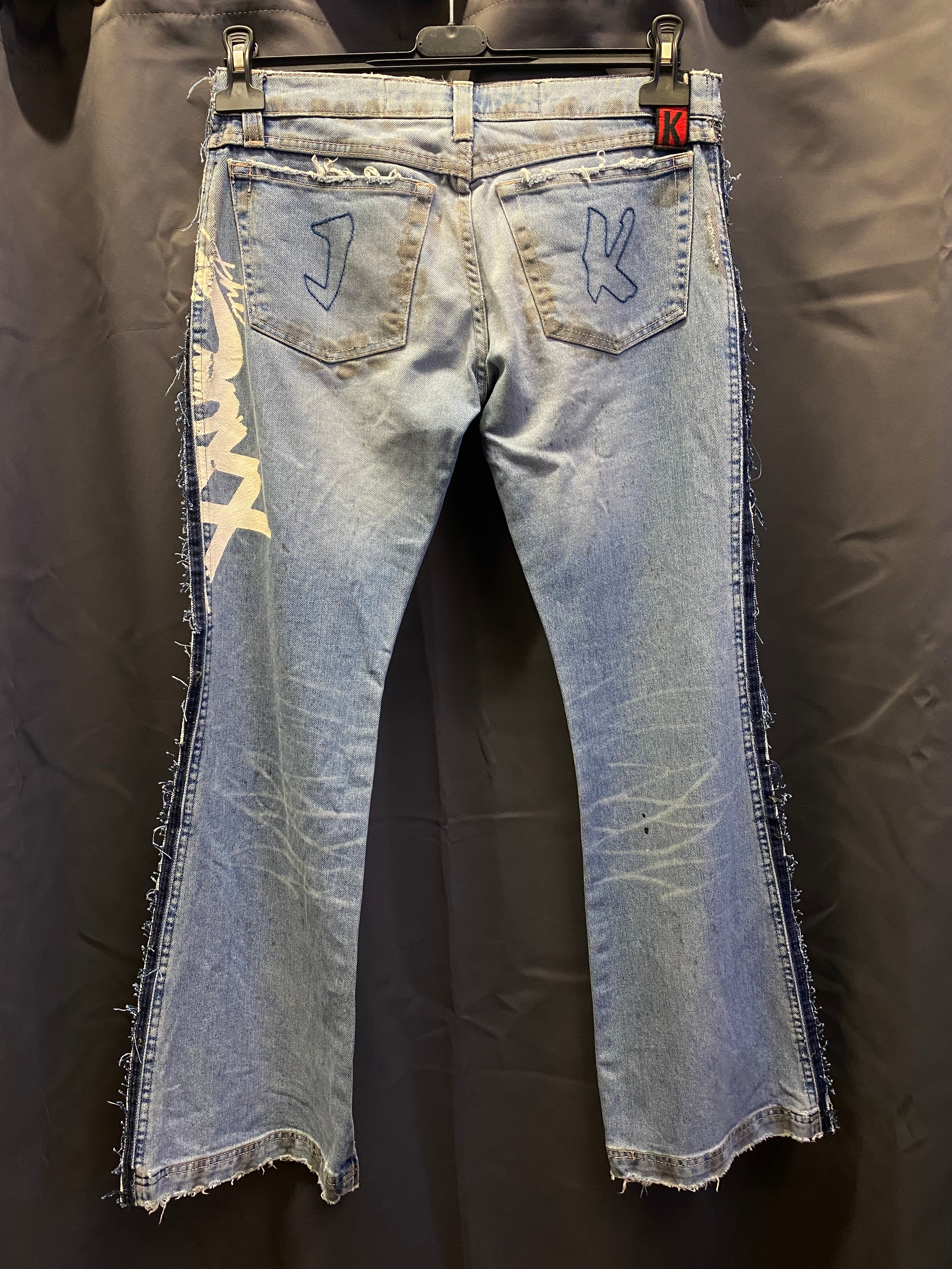 Jeans Bootcut Y2K Jo. Kang Custom - donna S | R3BORN