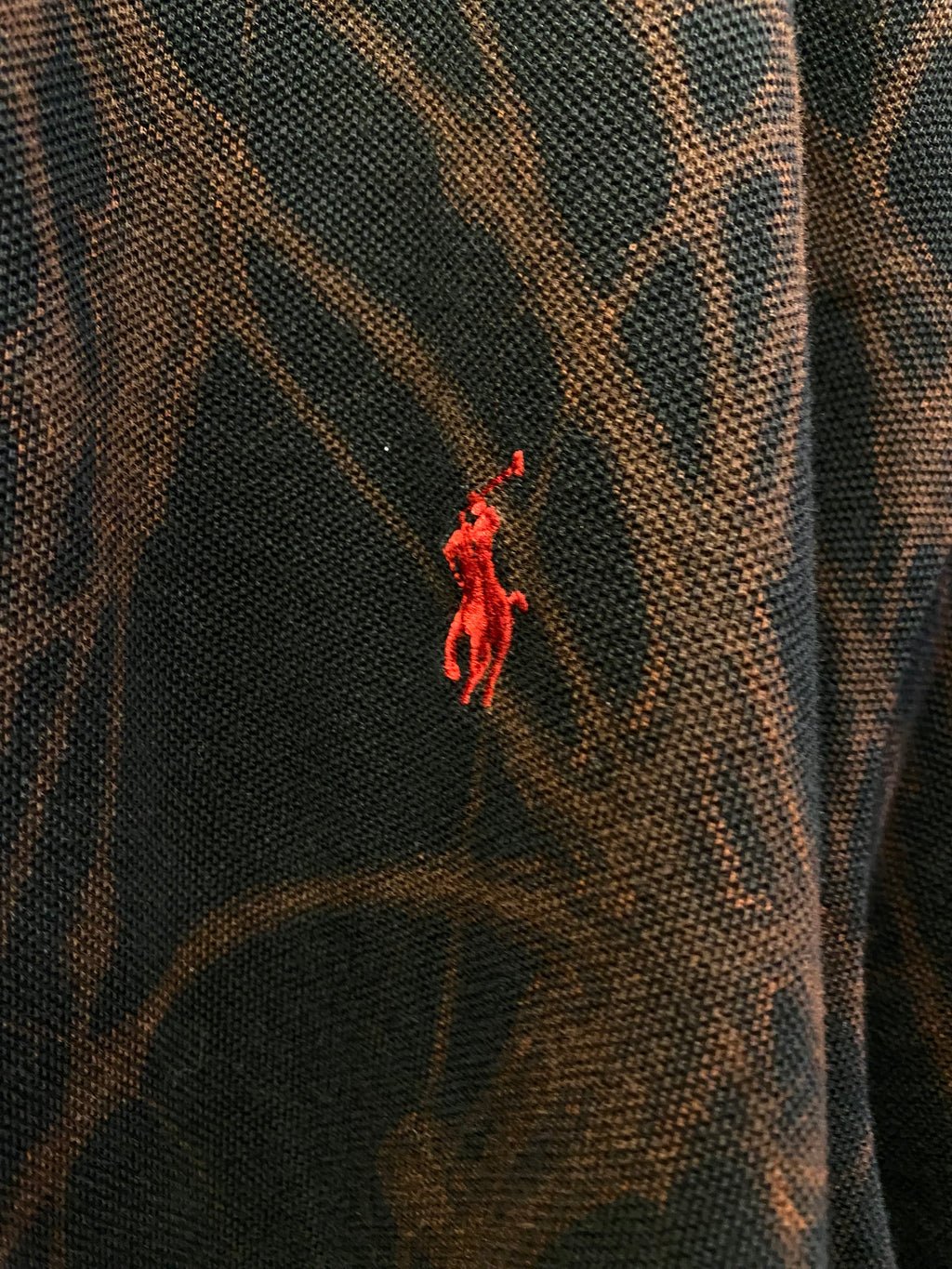 Polo crop Ralph Lauren a maniche lunghe Custom - uomo XXL | R3BORN