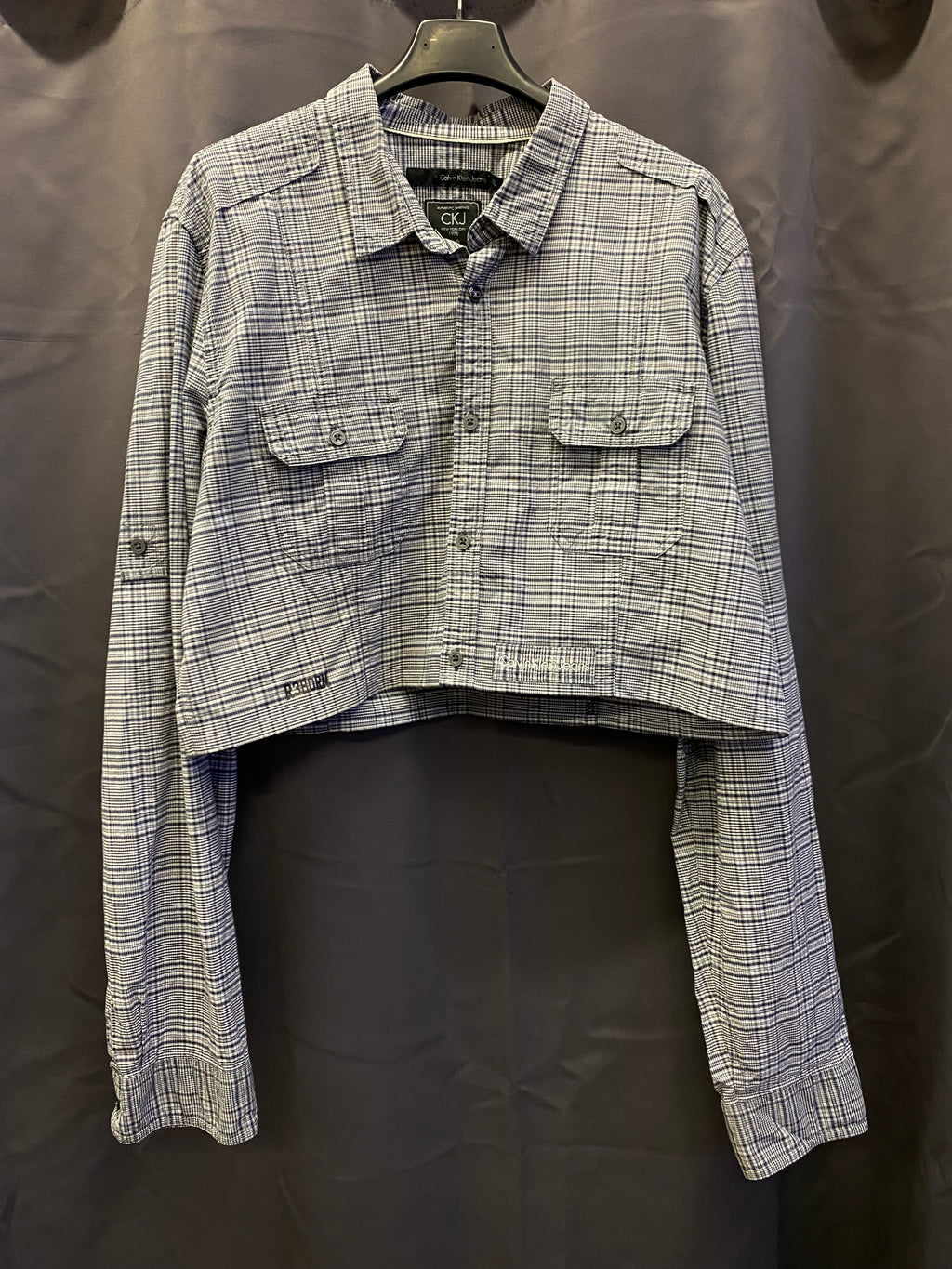 Camicia crop Calvin Klein Custom - XXL donna | R3BORN