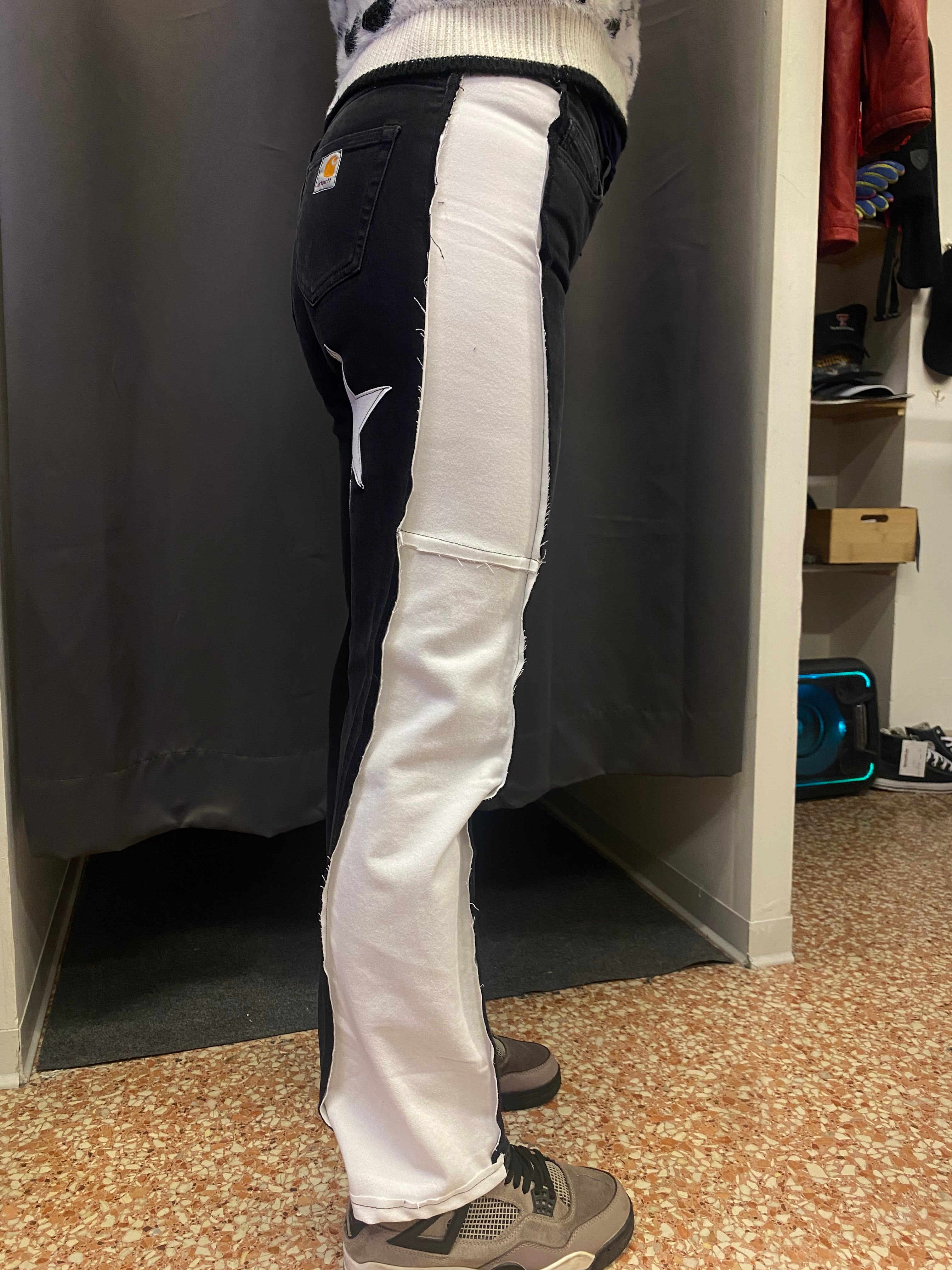 Carhartt Women's Stretch Black Custom Jeans M | R3BORN