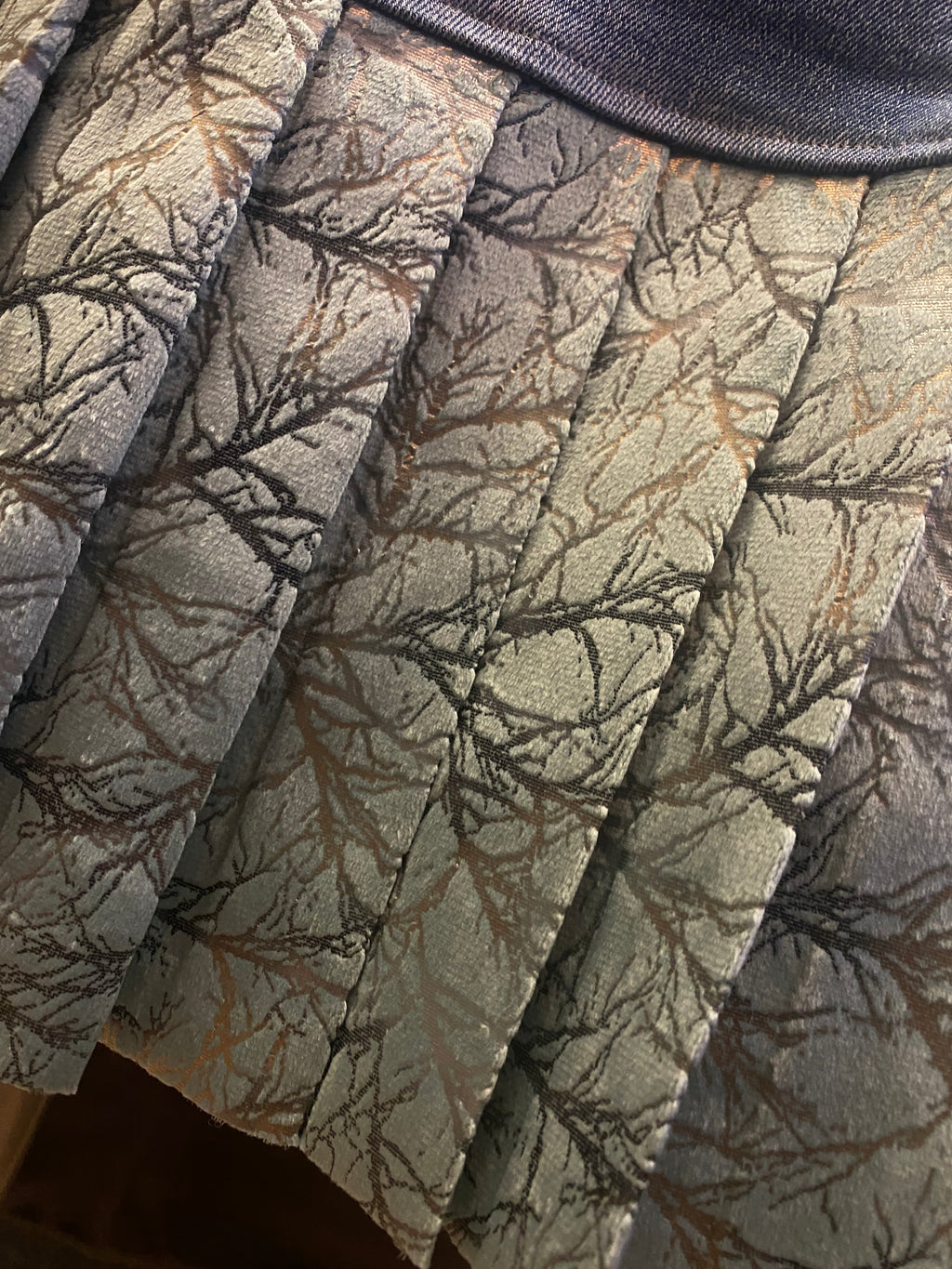 Gonna Lee con balze e cintura abbinata Custom - donna M | R3BORN