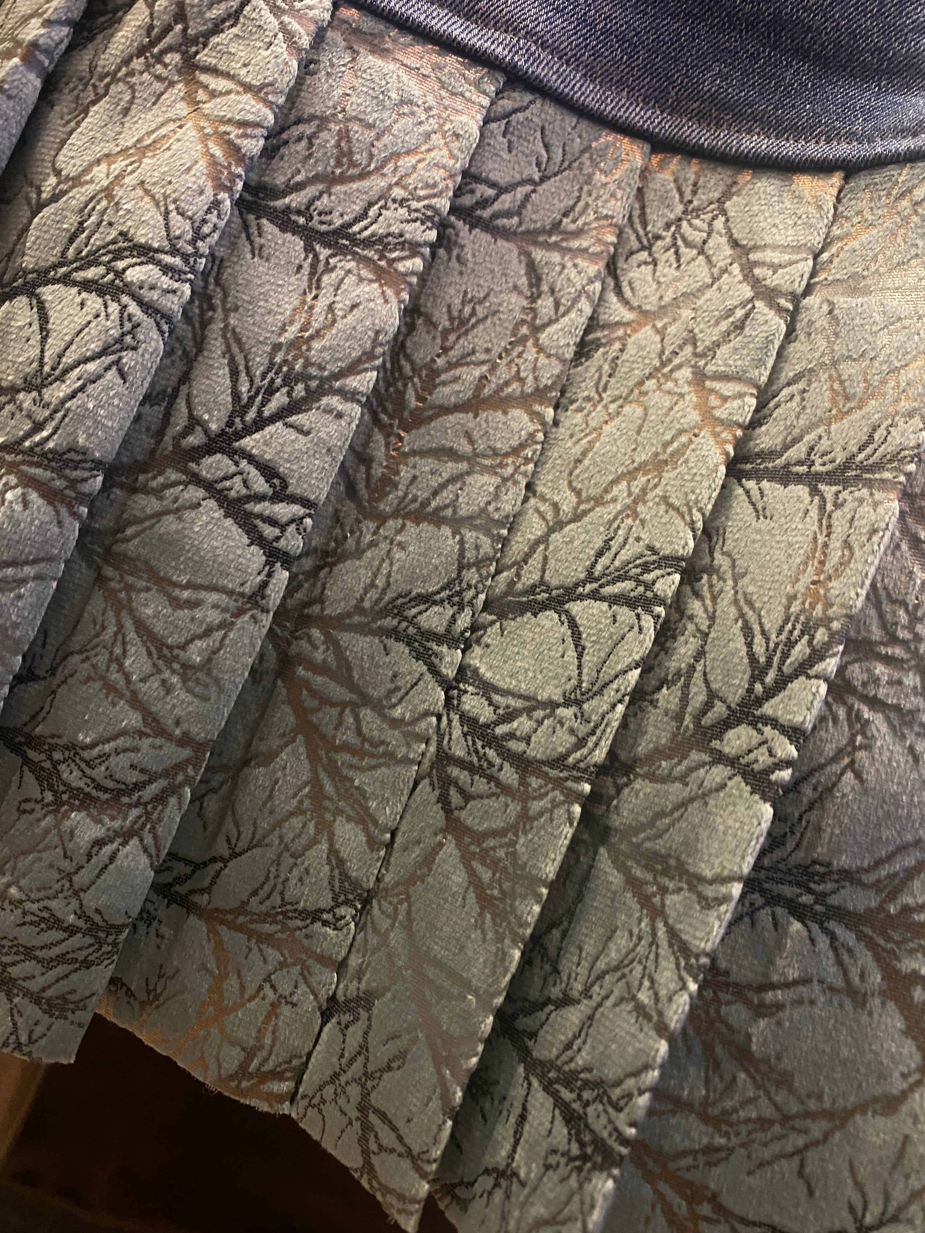 Gonna Lee con balze e cintura abbinata Custom - donna M | R3BORN