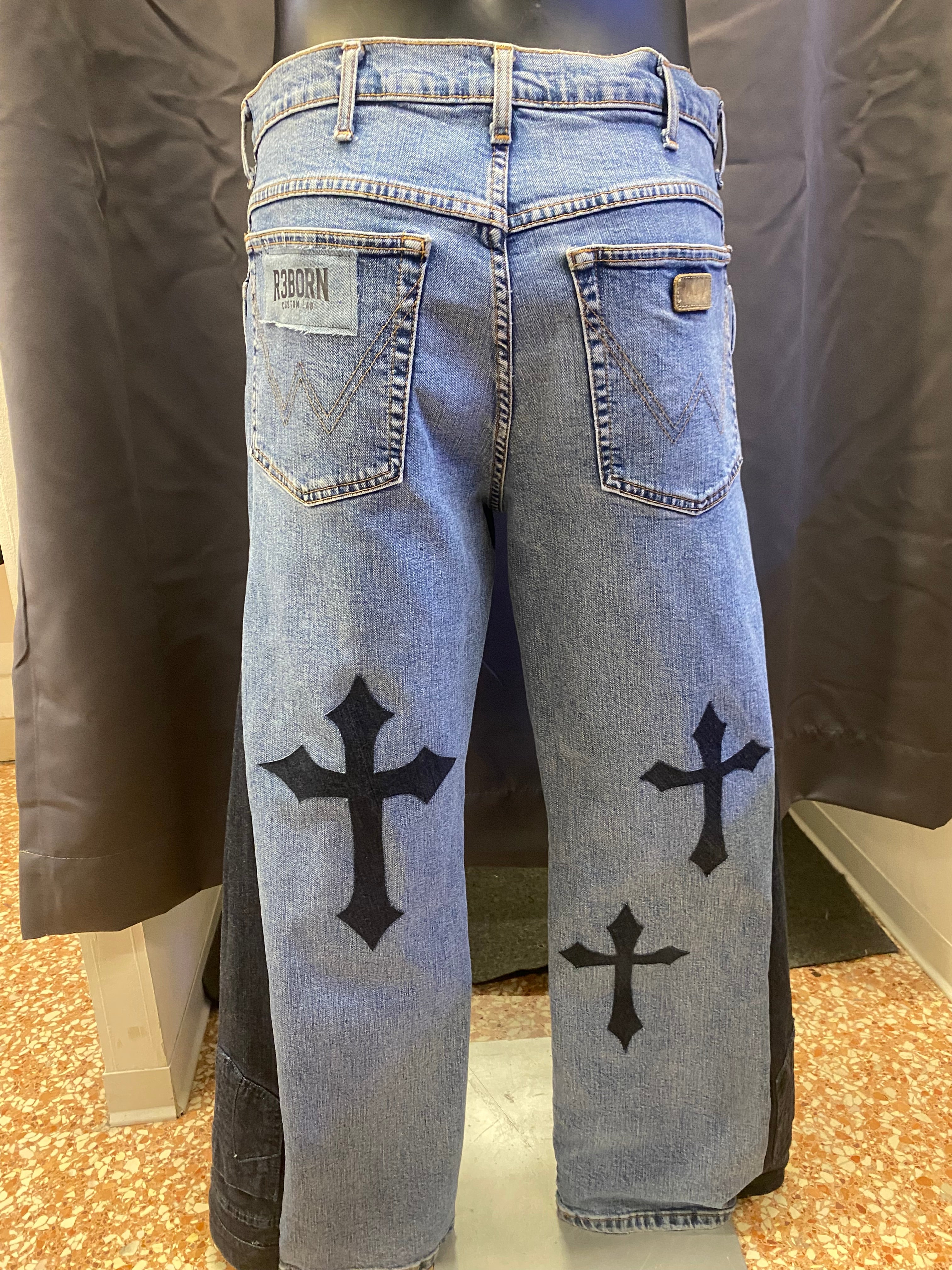 Jeans Flare Wrangler Custom - uomo M | R3BORN