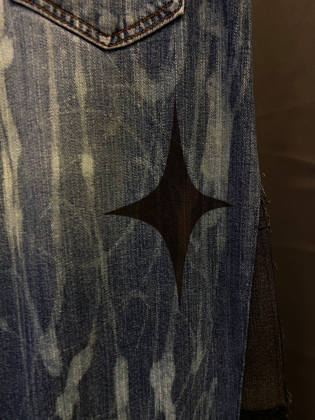 Jeans Flare Levi's Custom Vintage Patchwork - Uomo M | R3BORN