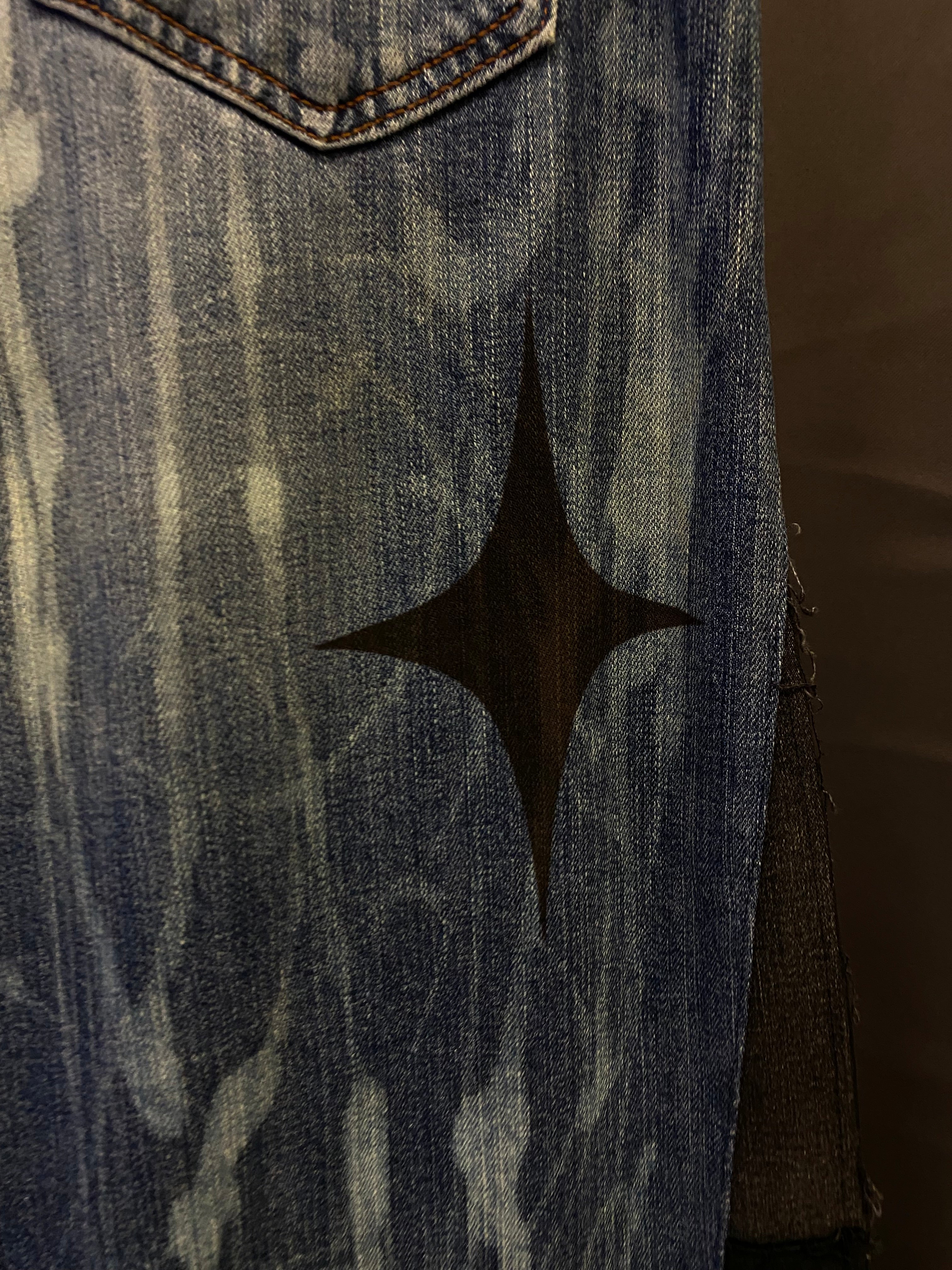 Jeans Flare Levi's Custom Vintage Patchwork - Uomo M | R3BORN