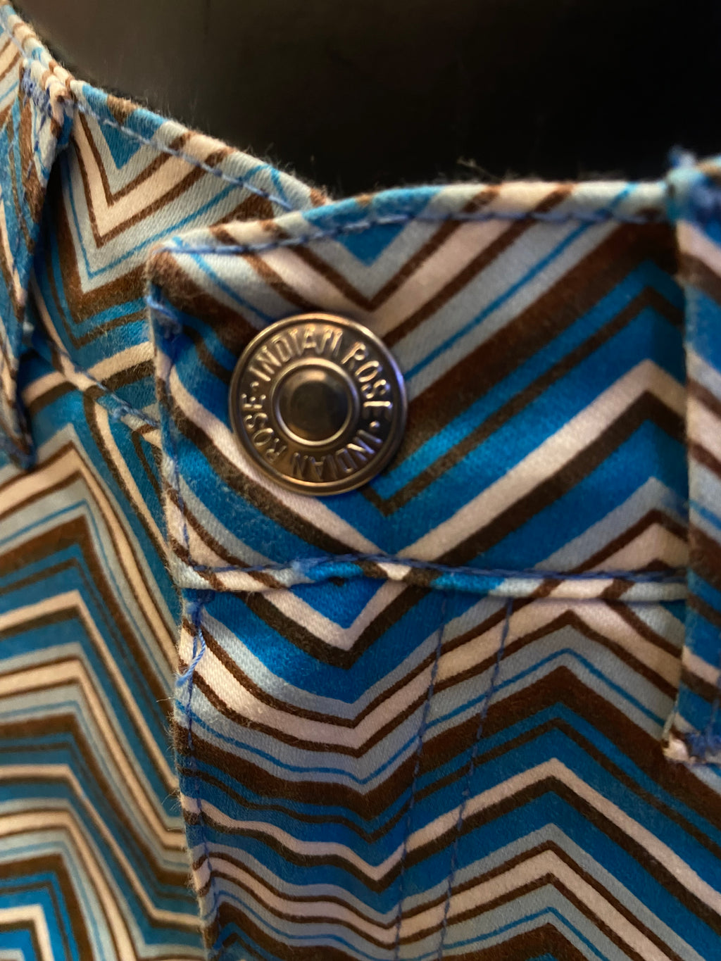 Minigonna Y2K con balze Custom Indian Rose - donna S | R3BORN