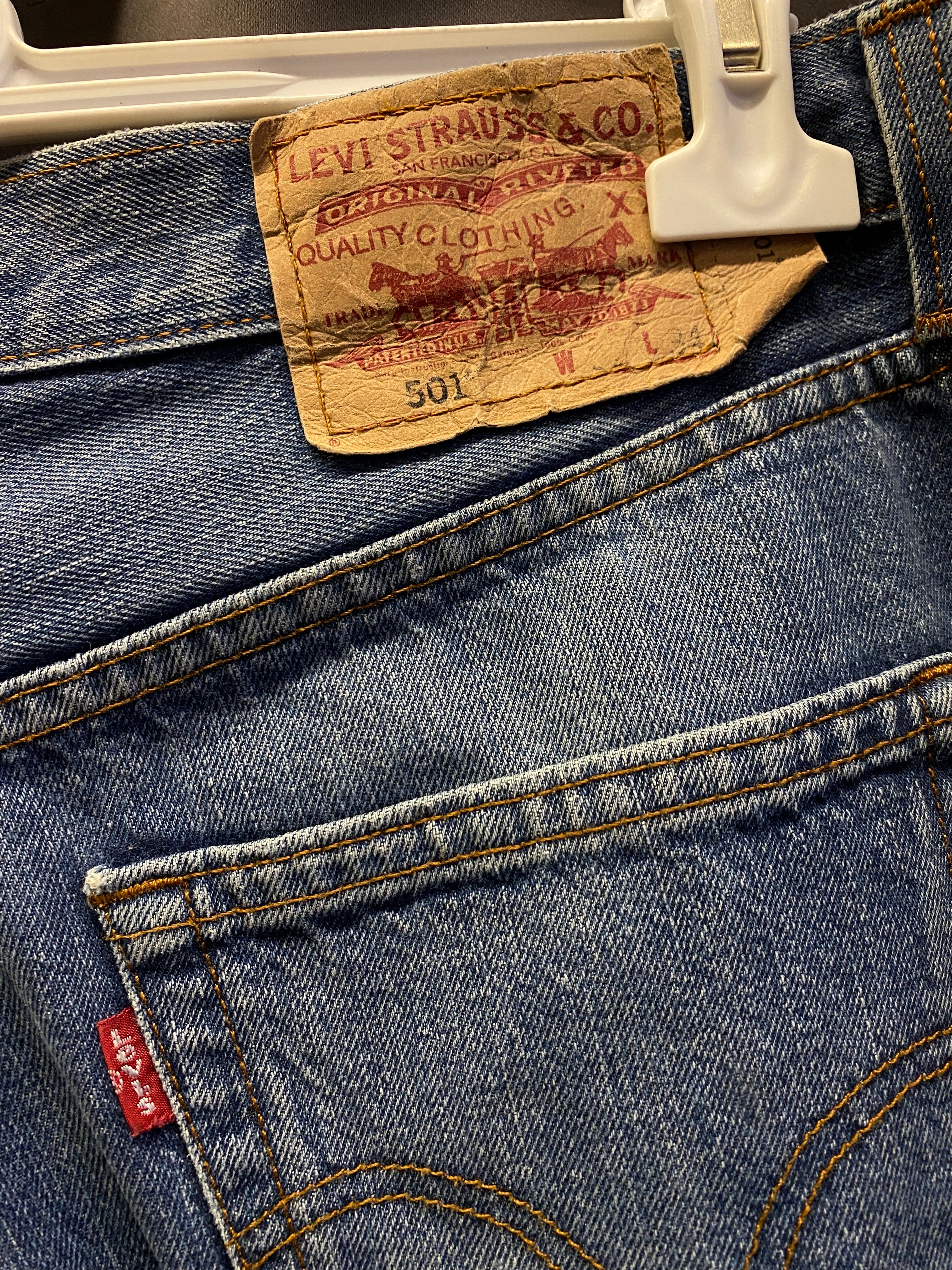 Jeans Baggy Levi’s 501 Custom - Uomo L | R3BORN