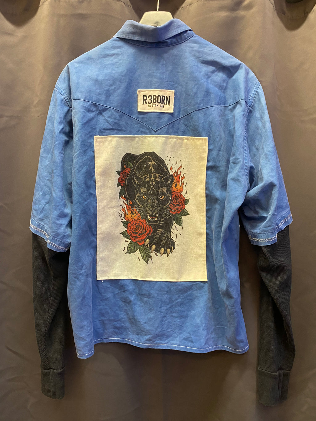 Camicia box fit Wrangler Custom - uomo M | R3BORN