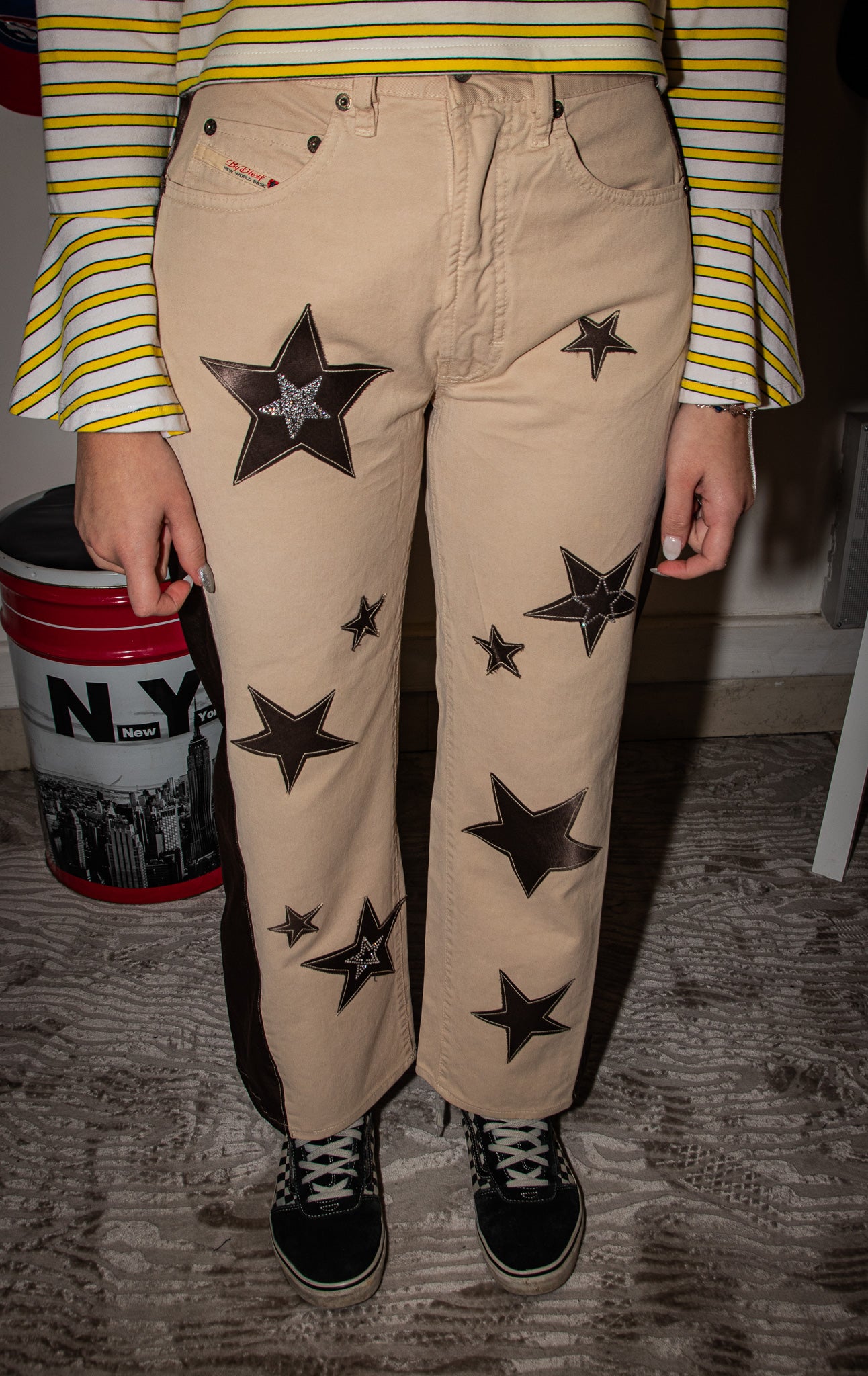 Pantaloni flare Diesel Custom - donna M | R3BORN