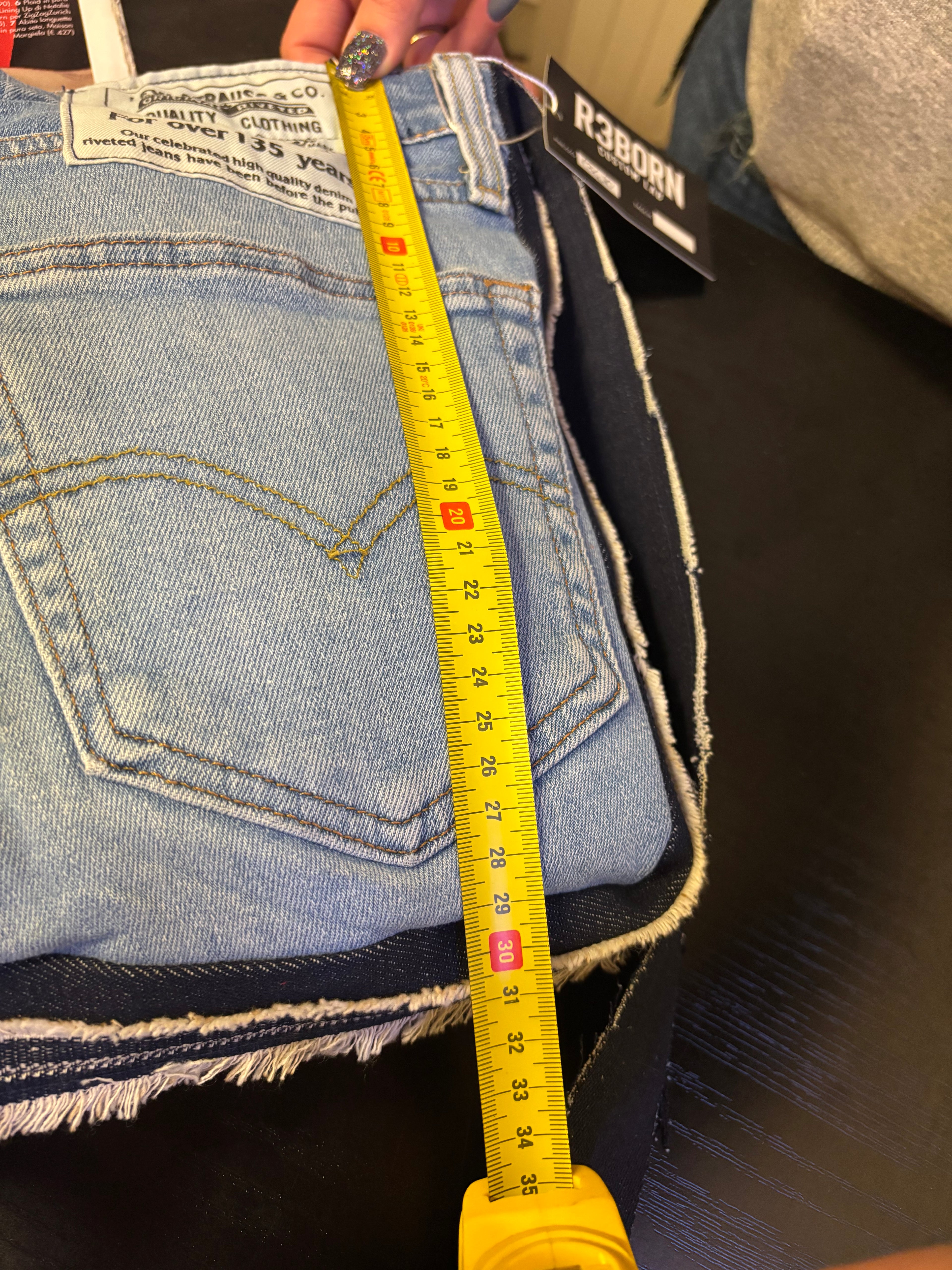 Tracolla Levi’s in denim Custom | R3BORN