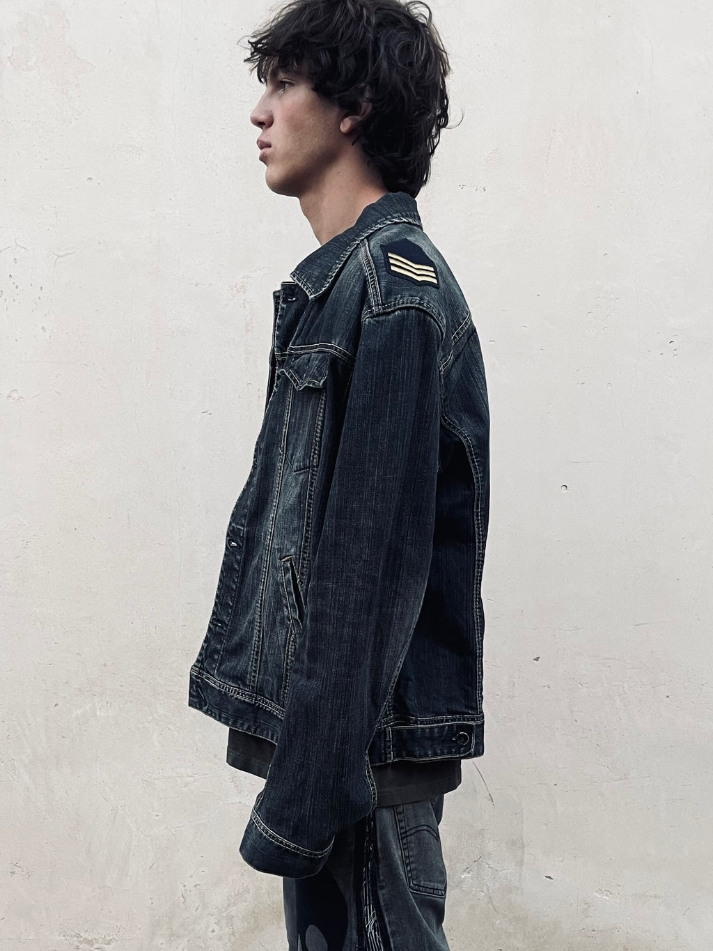 Giacca in denim Y2K Custom (XL) | R3BORN